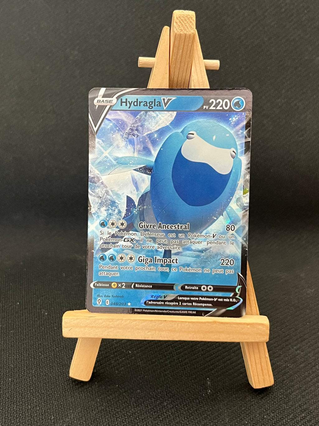Hydragla V 048/203 nm
Évolution Céleste