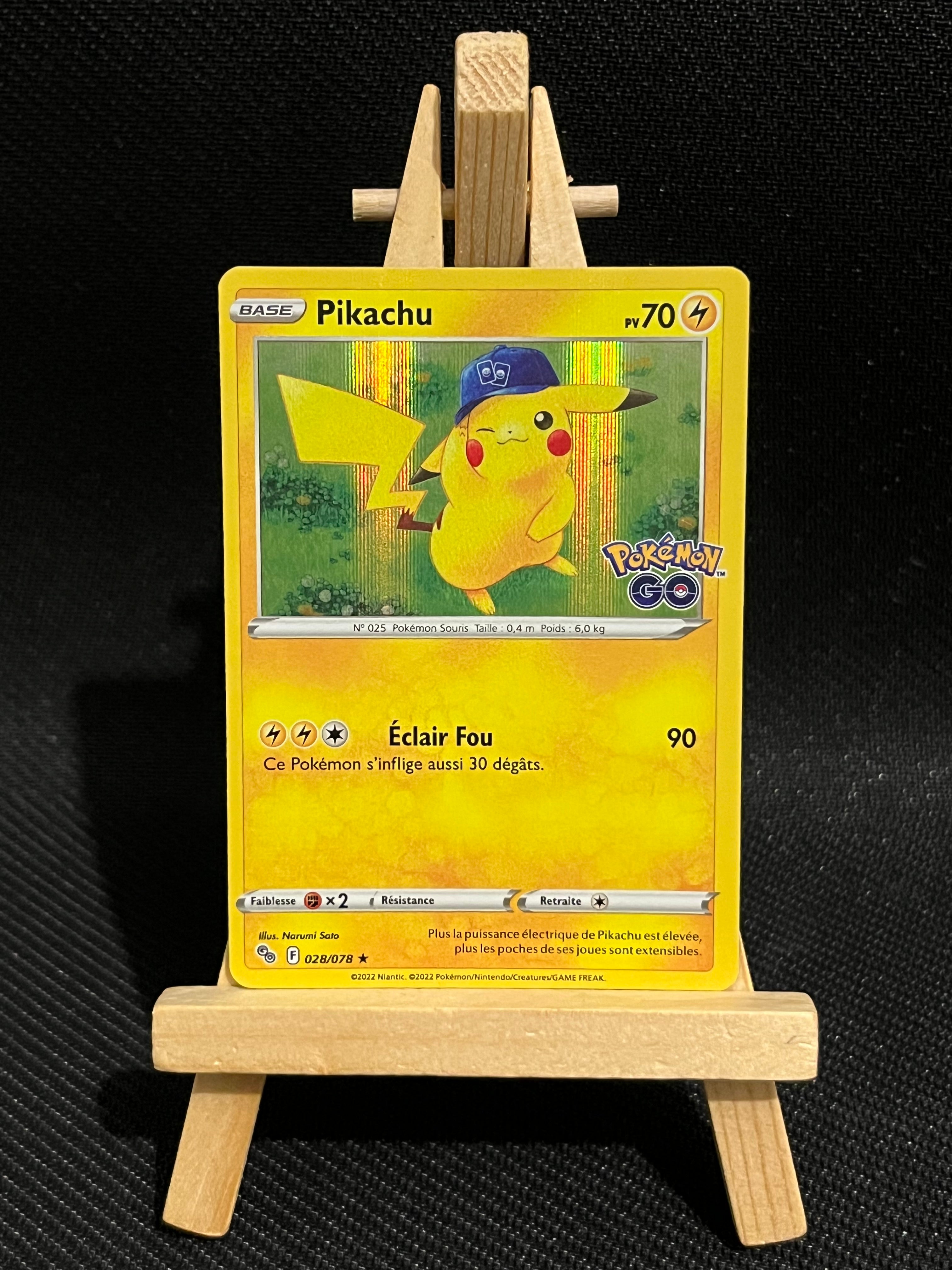 Pikachu 28/78 - Pokémon Go 🇫🇷 EXC