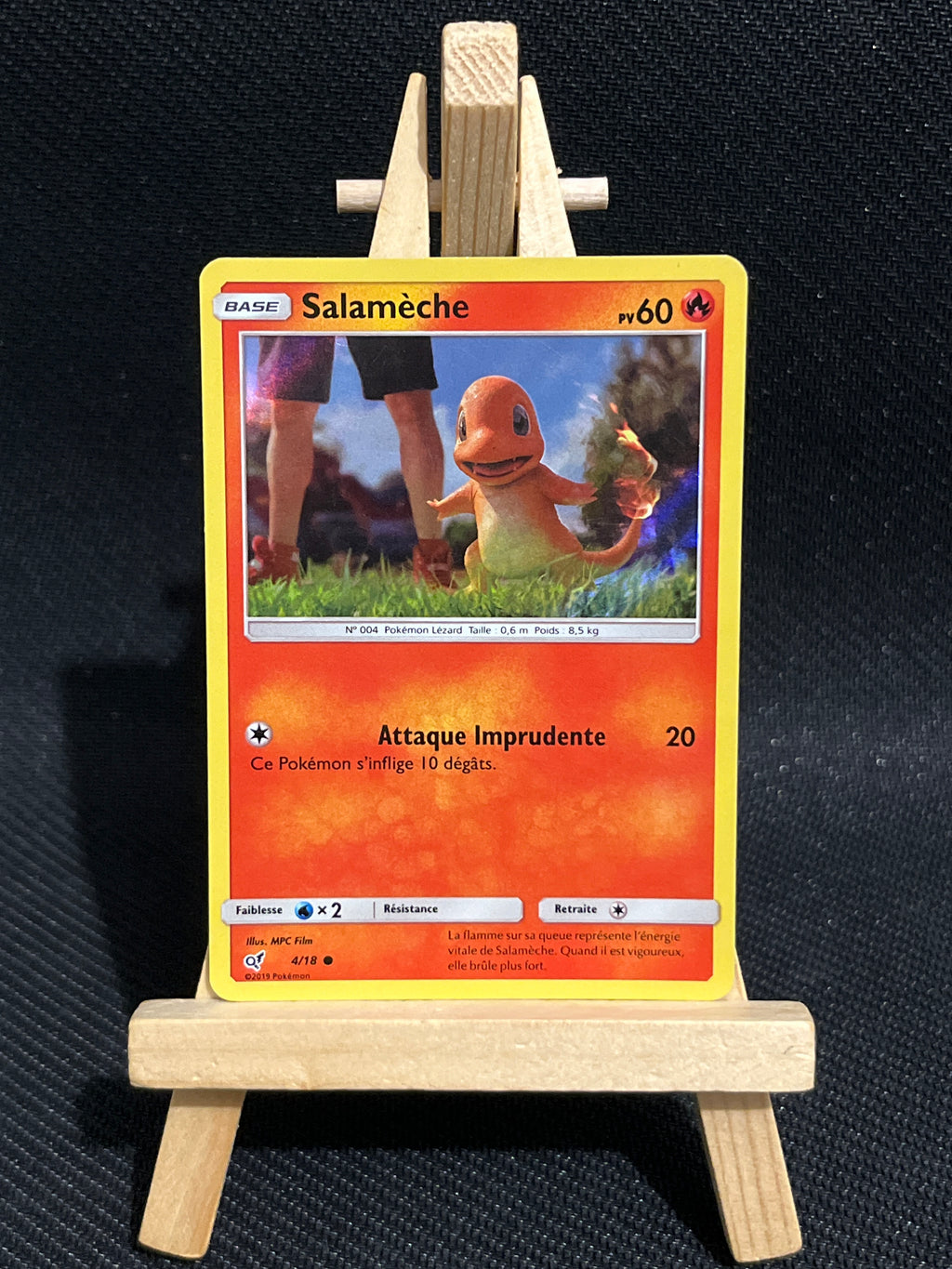 Salamèche 4/18 - Détective Pikachu 🇫🇷 GD