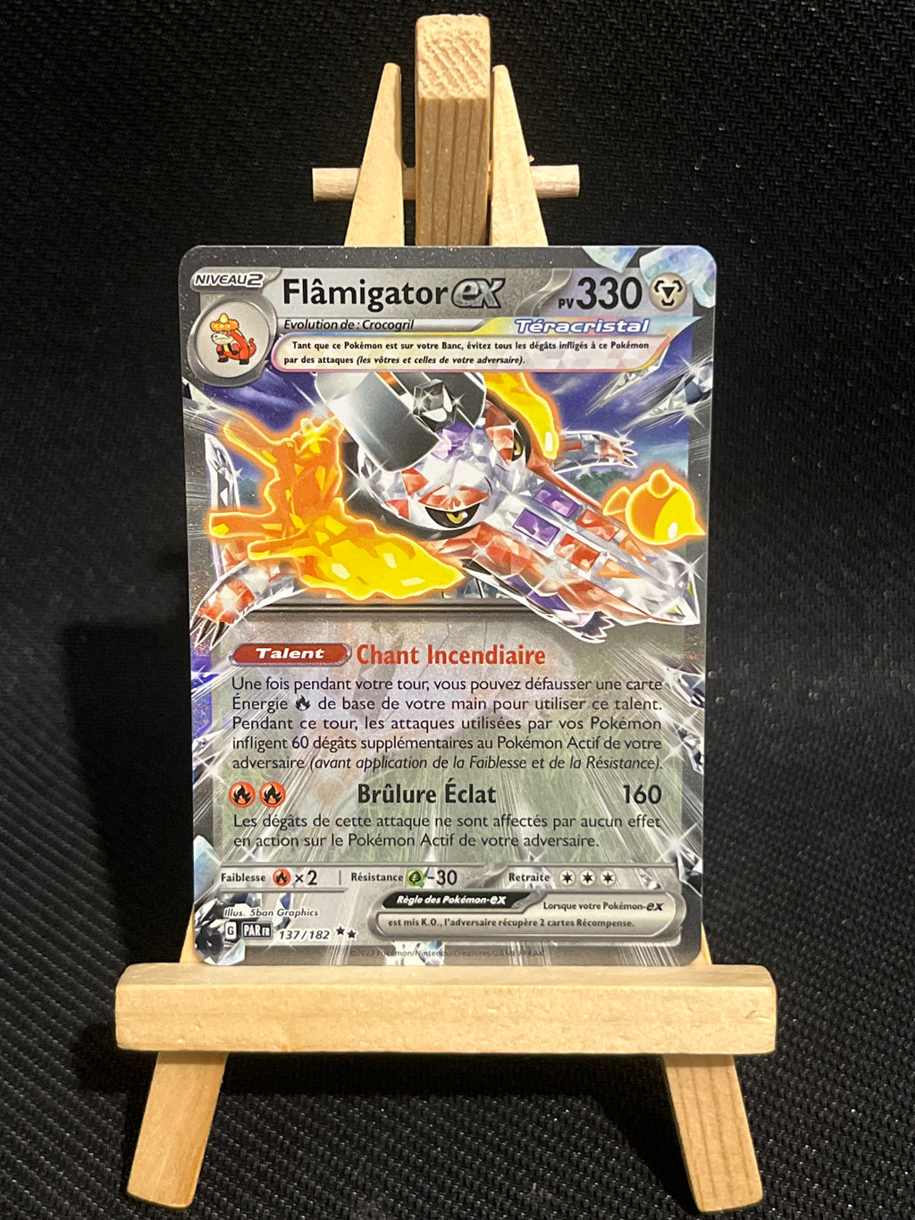 Flâmigator EX 137/182 - Faille Paradoxe 🇫🇷 NM