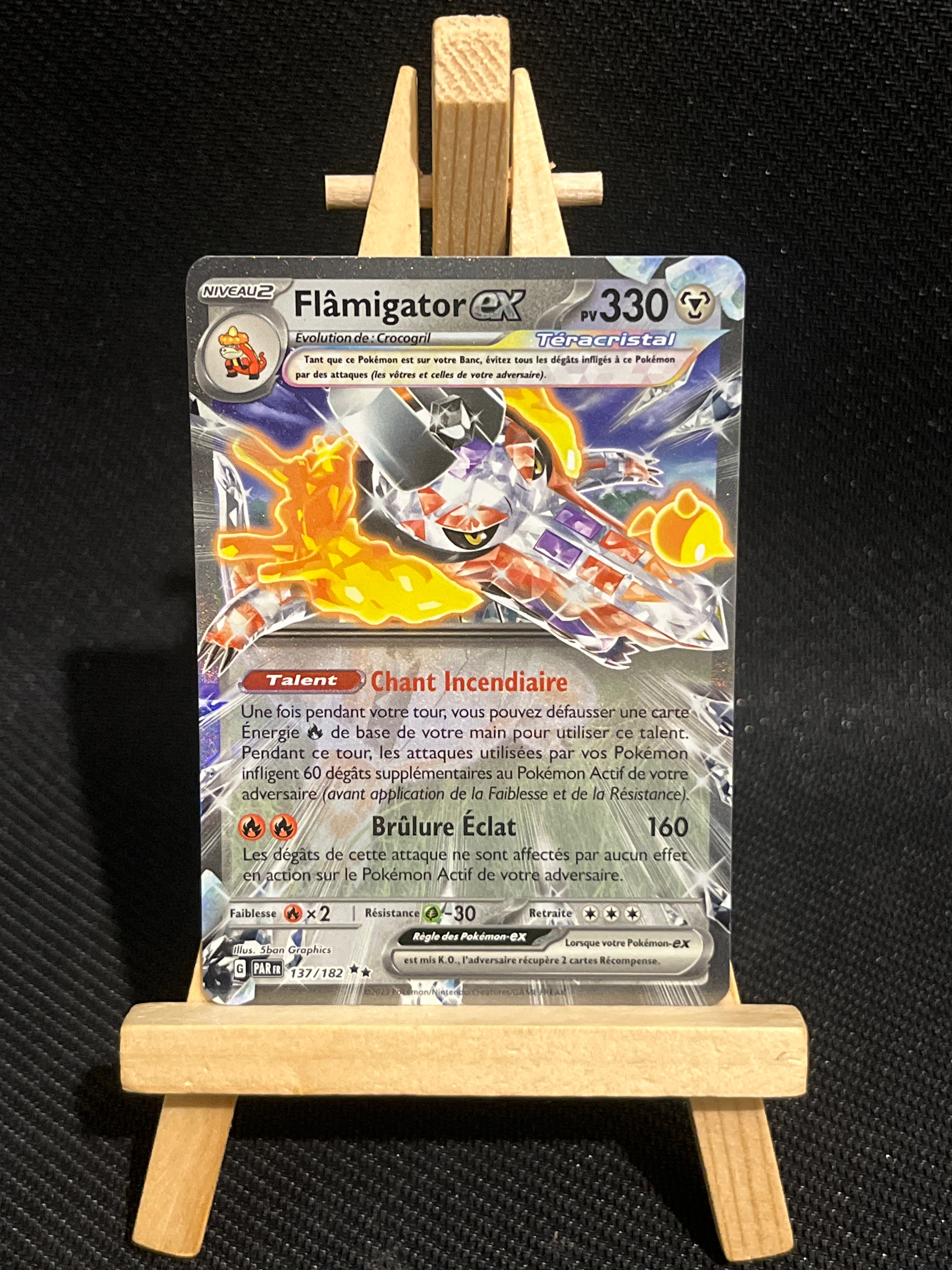 Flâmigator EX 137/182 - Faille Paradoxe 🇫🇷 NM