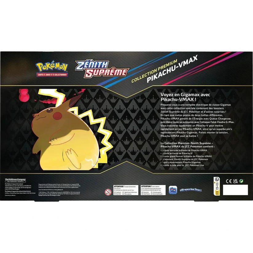 Coffret Collection Spéciale Pokémon Zénith Suprême (EB12.5) Pikachu-VMAX 🇫🇷