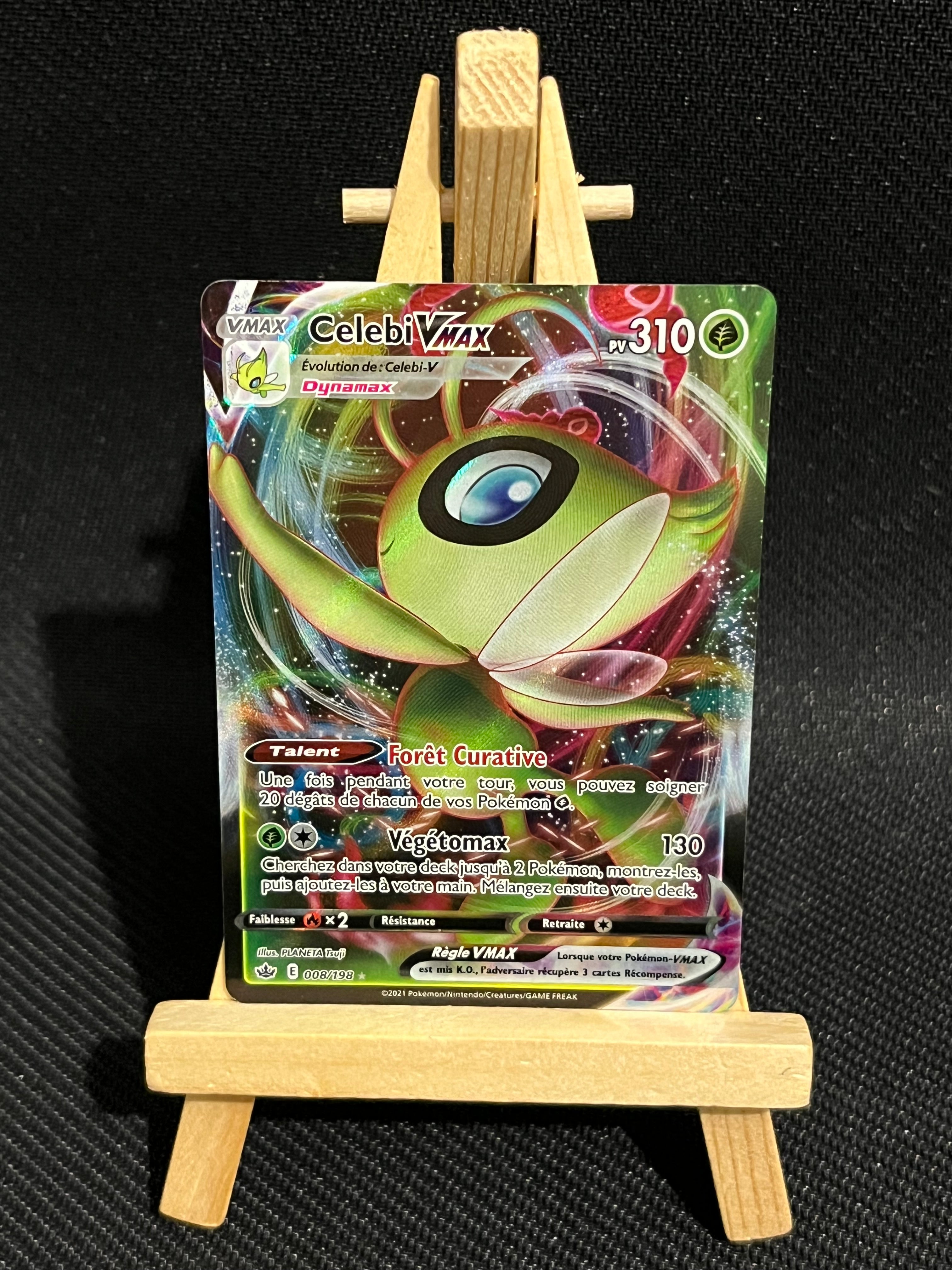 Celebi Vmax 8/198 - Régne de Glace 🇫🇷 NM