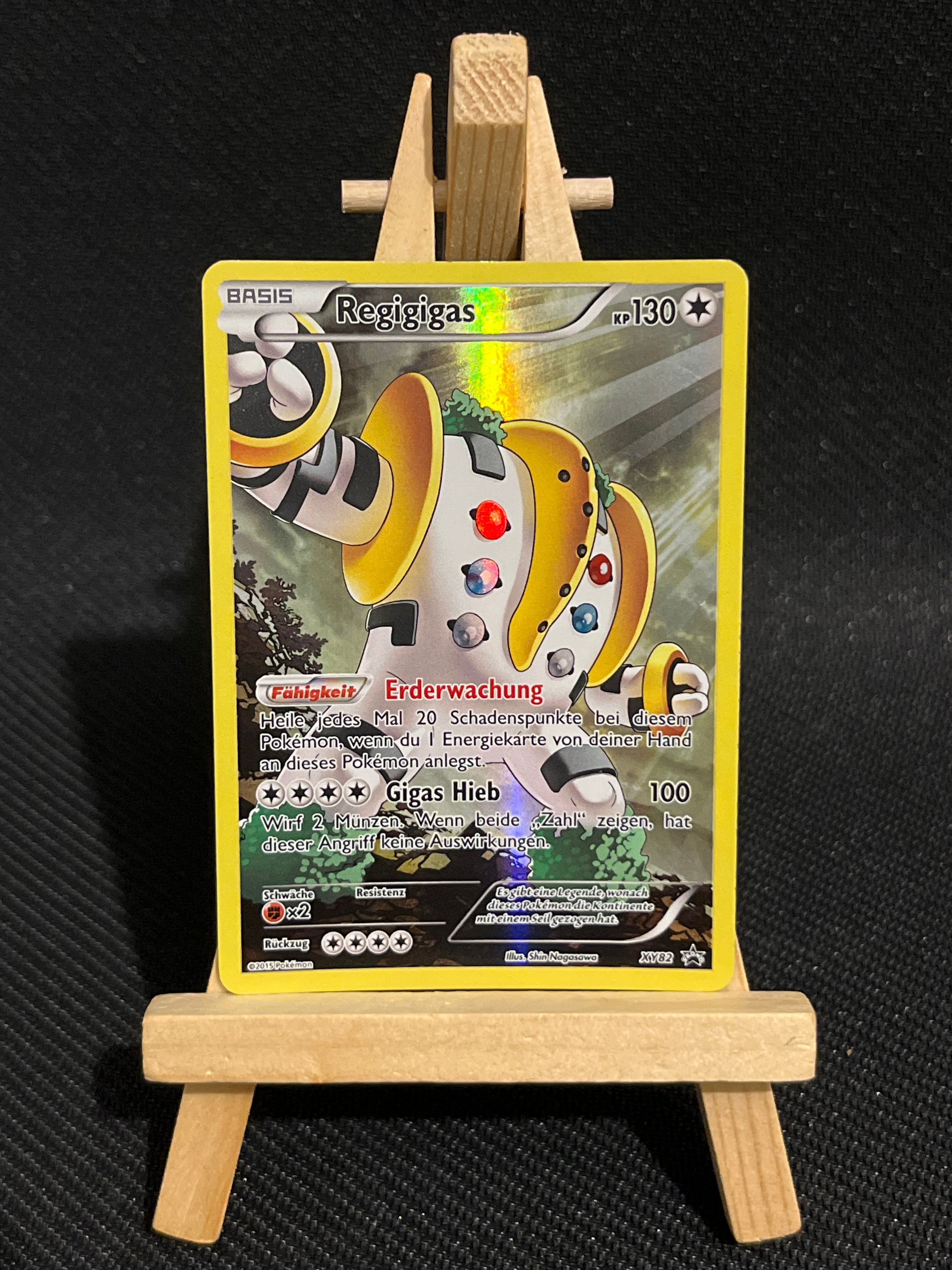 Regigigas XY 82 - Promo 🇩🇪 EXC