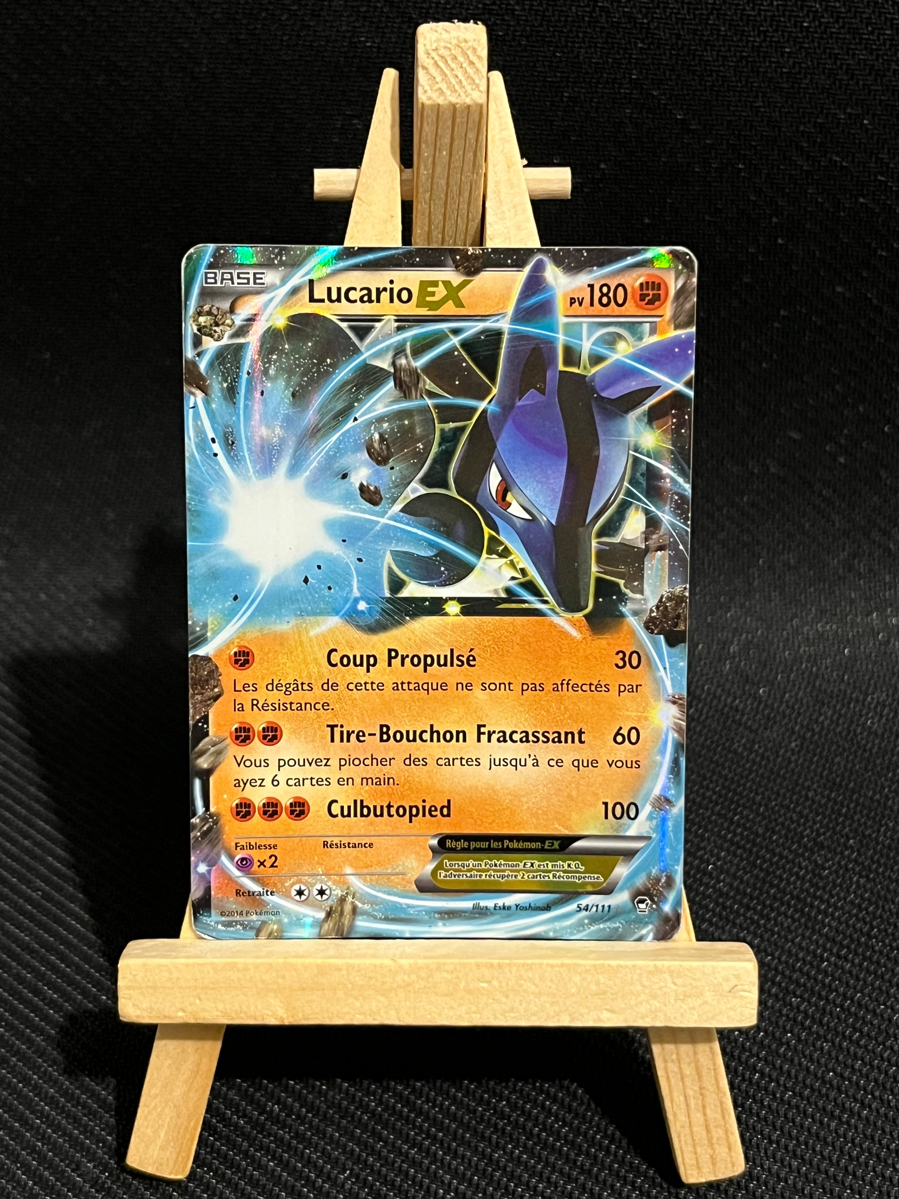Lucario EX 54/111 - Poings Furieux  🇫🇷 LP