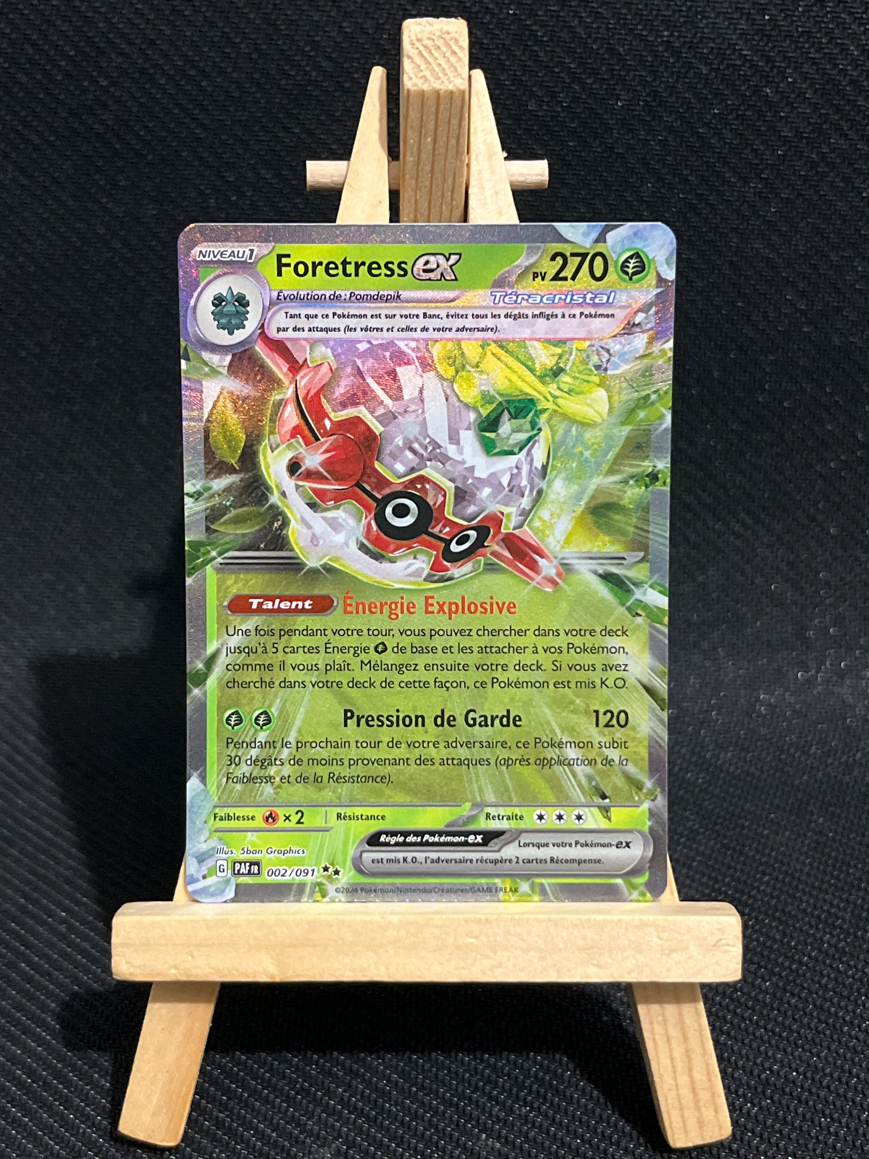 Foretress EX 2/91 - Destinées de Paldea 🇫🇷 NM
