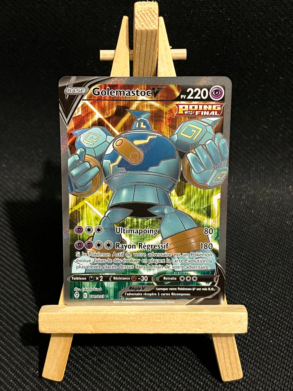 Golemastoc V 181/203 - Evolution Céleste 🇫🇷 NM