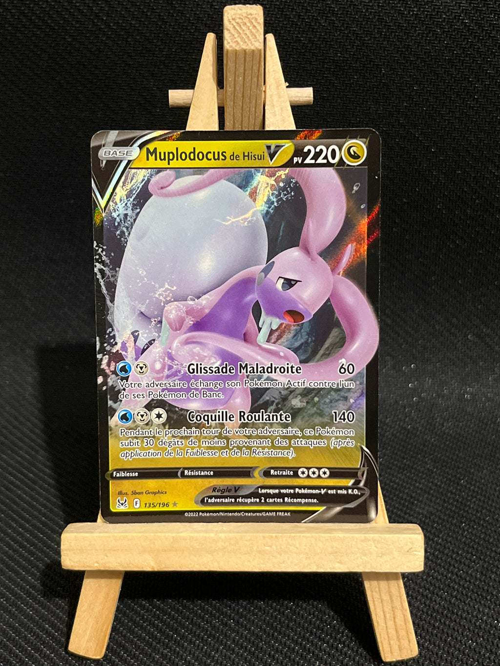 Muplodocus de Hisui V 135/196 - Origine Perdu 🇫🇷 NM