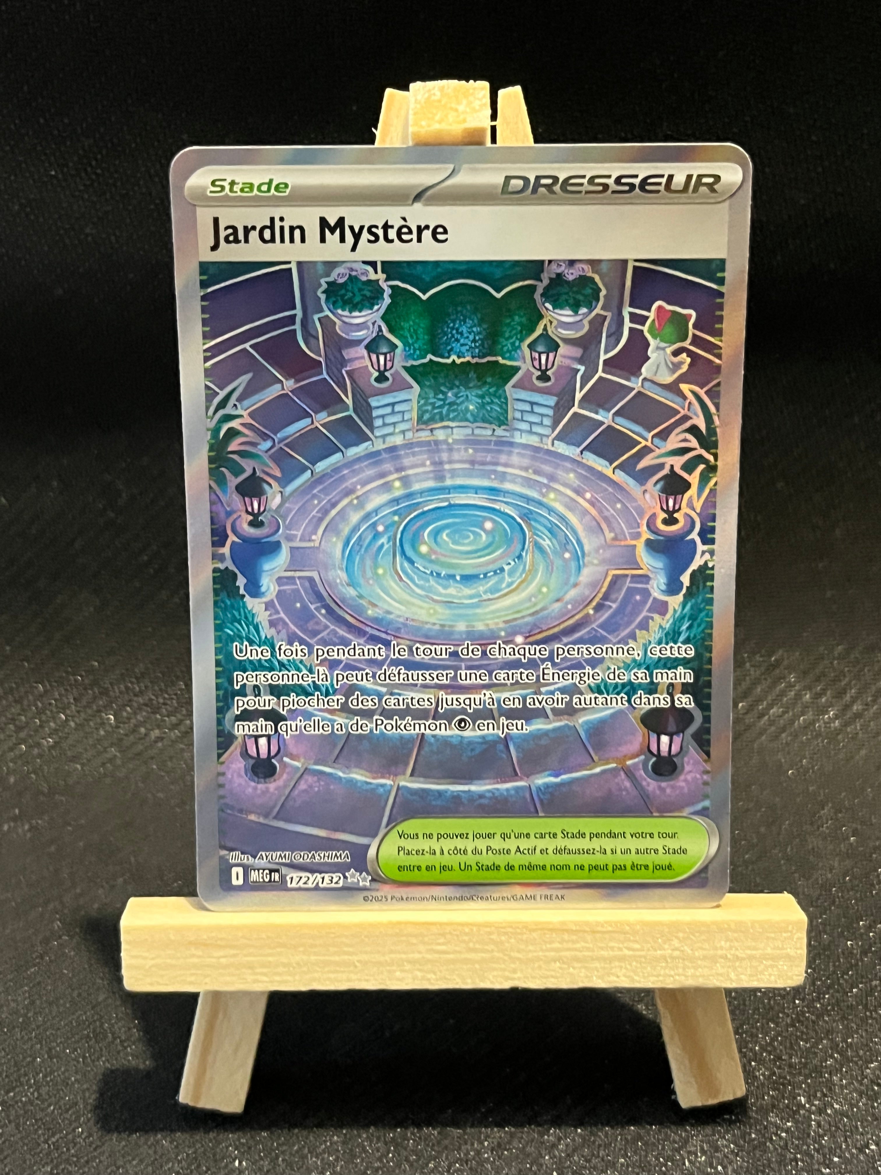 Carte jardin mystère FA nm 172/132