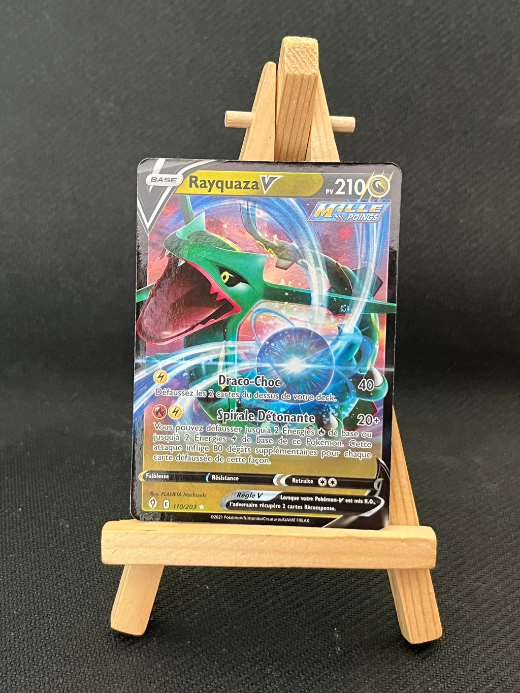 Rayquaza V 110/203 evolution céleste nm
