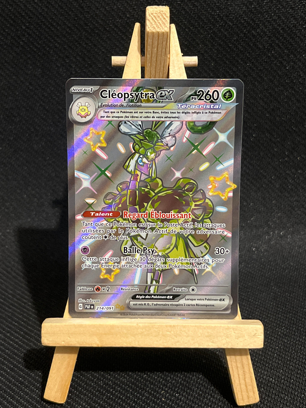 Cléopsytra EX 214/91 - Destinées de Paldea 🇫🇷 NM