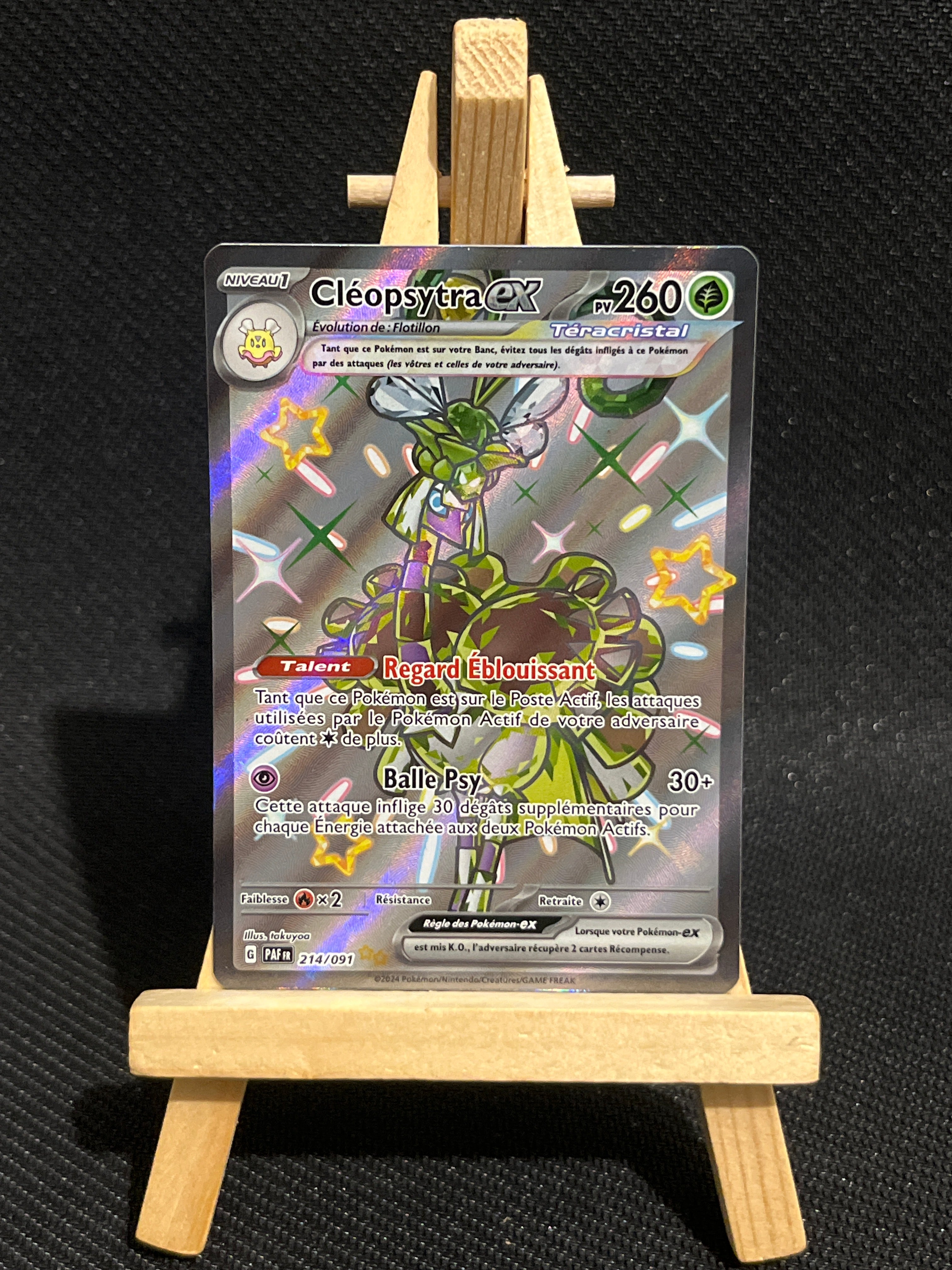 Cléopsytra EX 214/91 - Destinées de Paldea 🇫🇷 NM