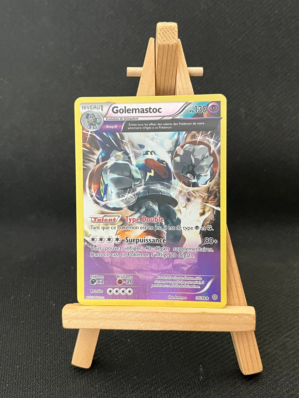 Golemastoc 35/98 
Origines Antiques exc holo