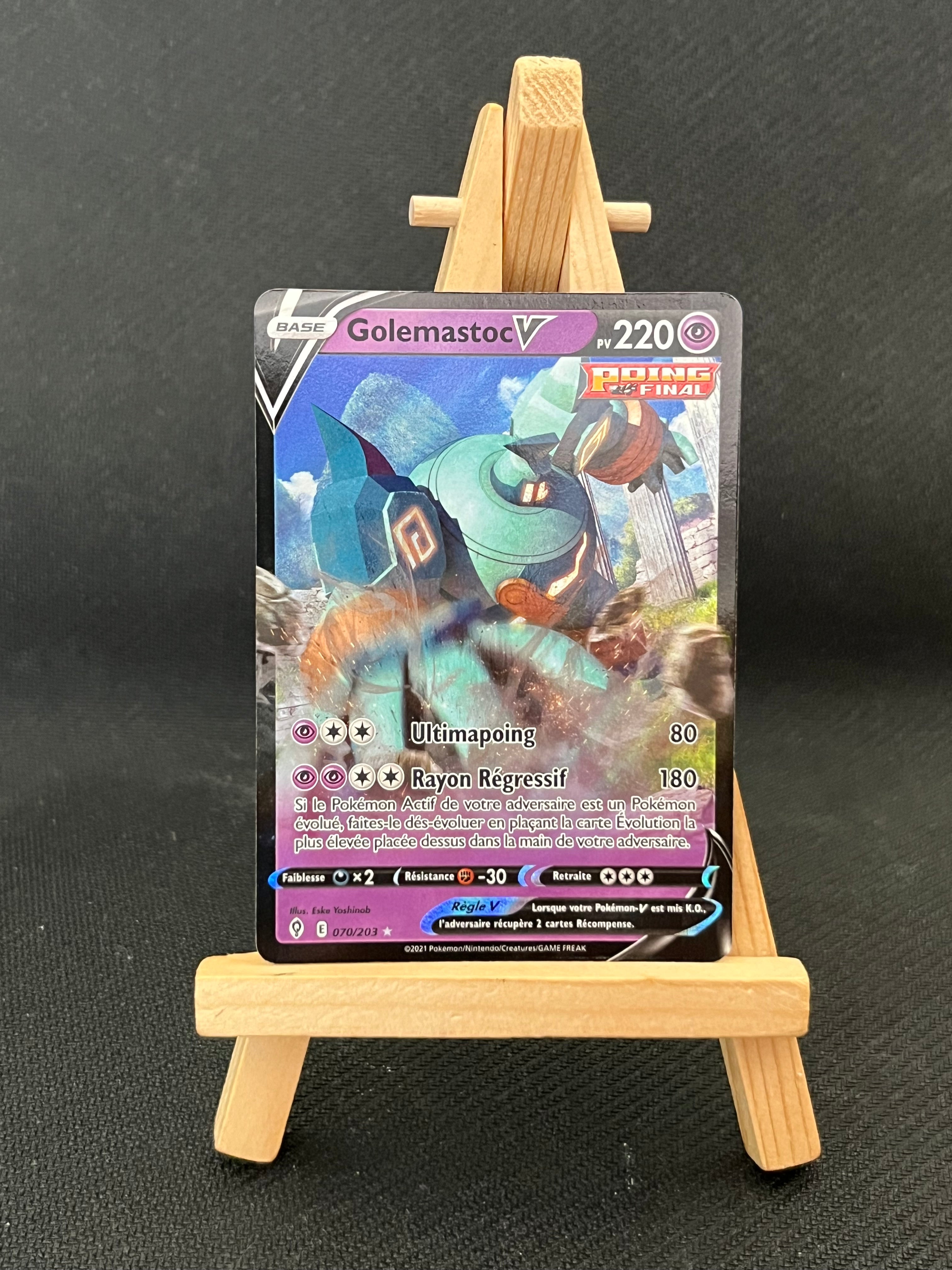 Golemastoc V 070/203
Évolution Céleste nm