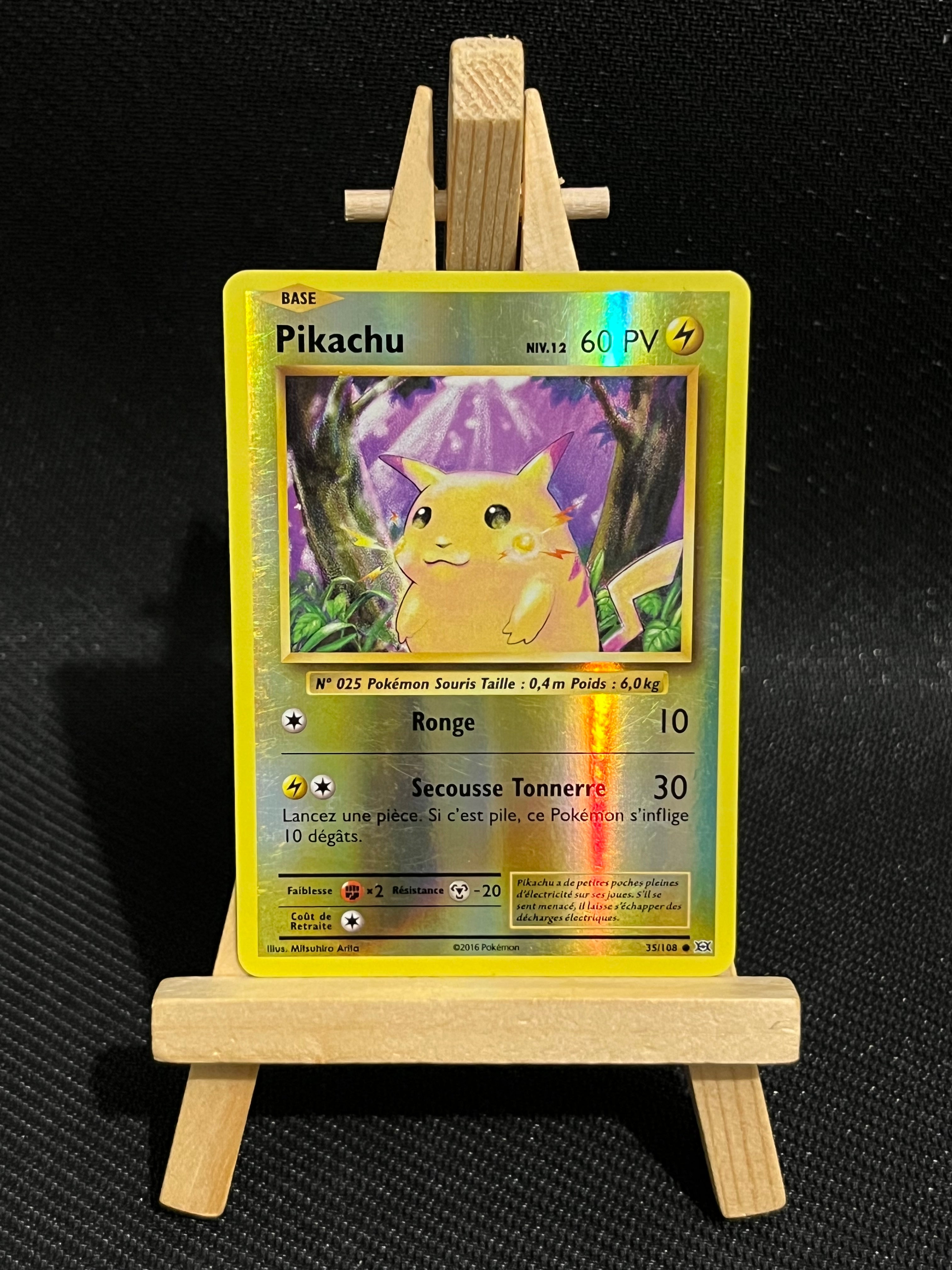 Pikachu 35/108 - XY Évolution 🇫🇷 NM