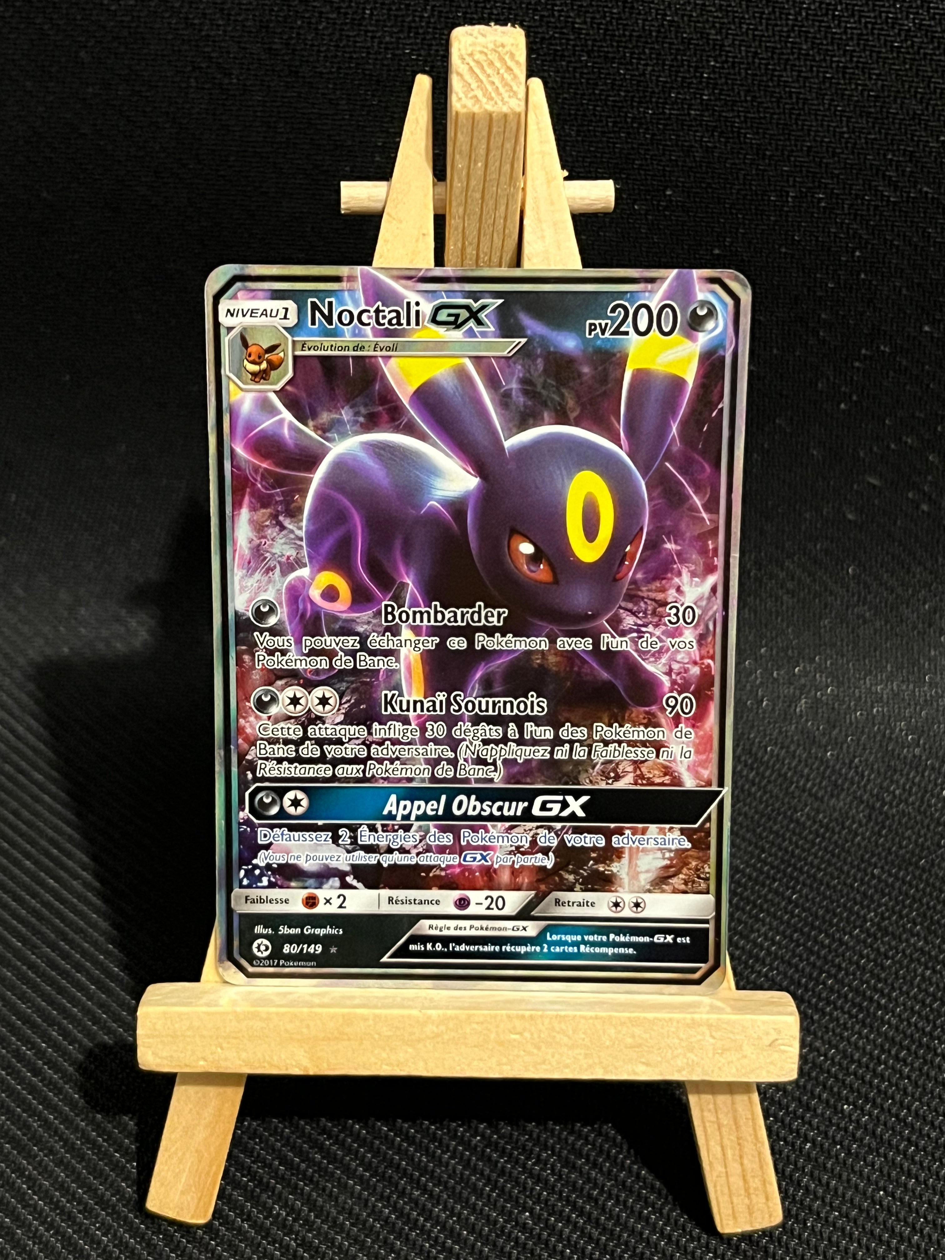 Noctali GX 80/149 - Soleil et Lune 🇫🇷 EXC
