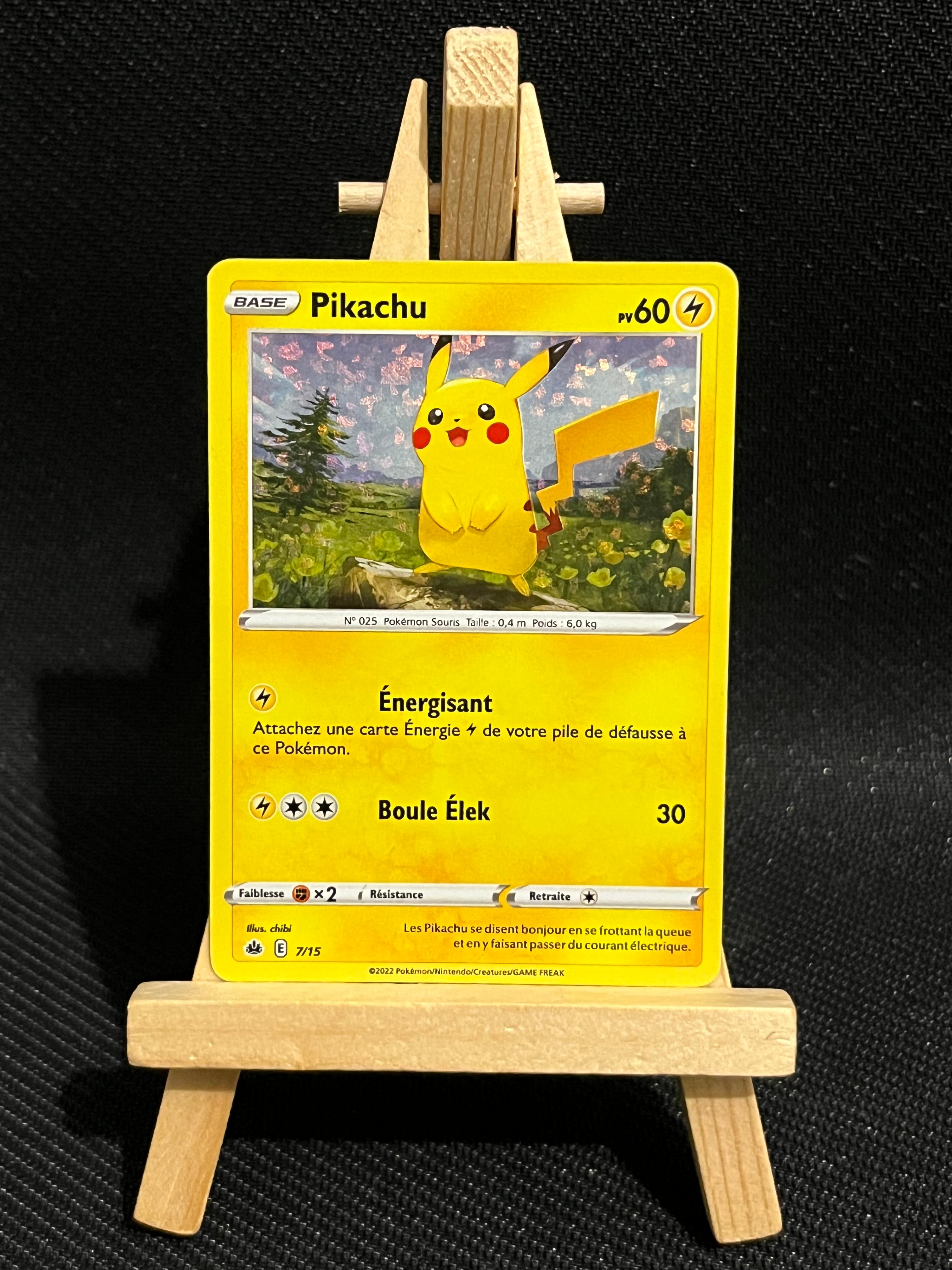 Pikachu 7/15 - McDo 2022 🇫🇷 EXC