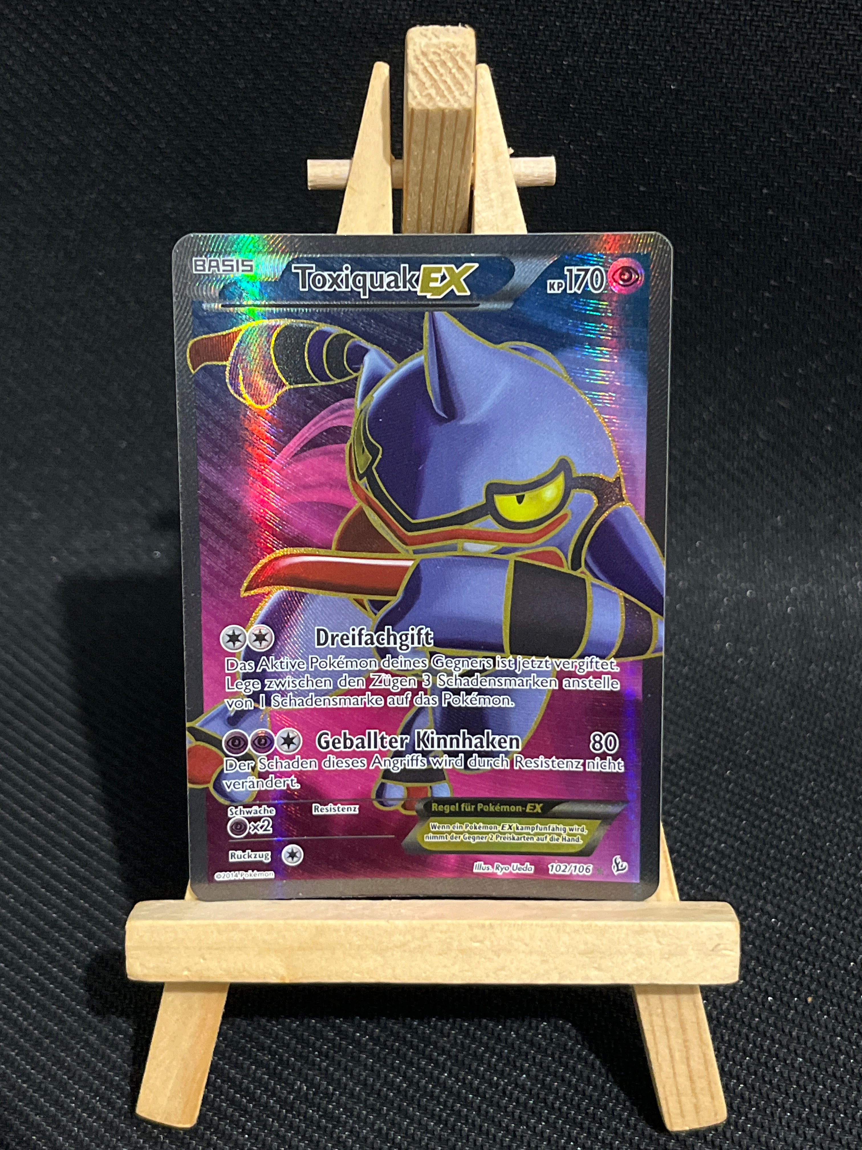 Toxiquak Ex 102/106 - Étincelles 🇩🇪 EXC