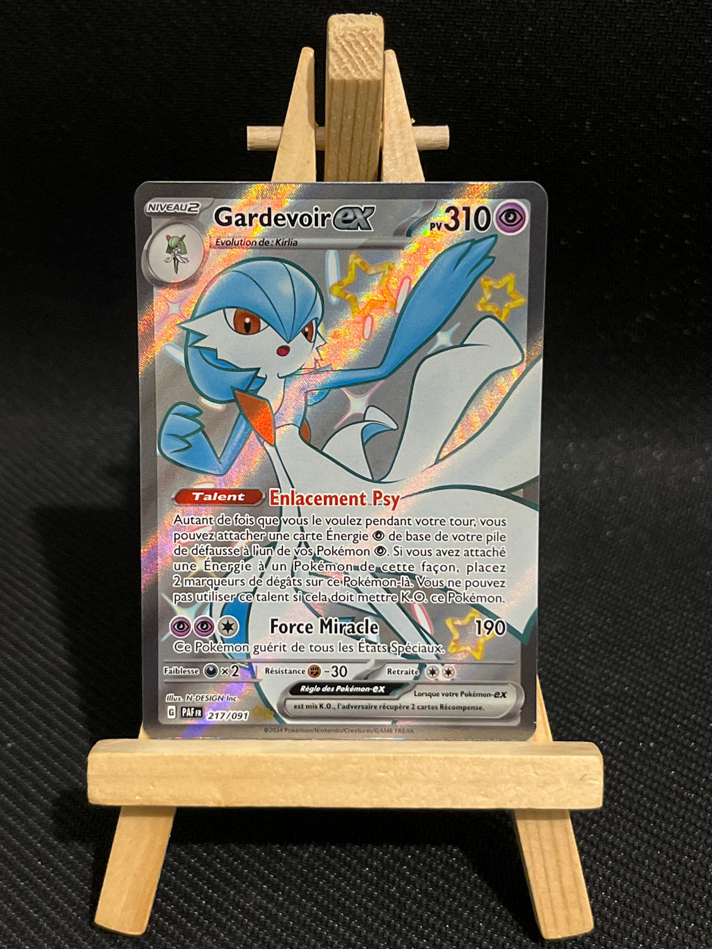 Gardevoir Ex 217/91 - Destinée de Paldéa 🇫🇷 NM