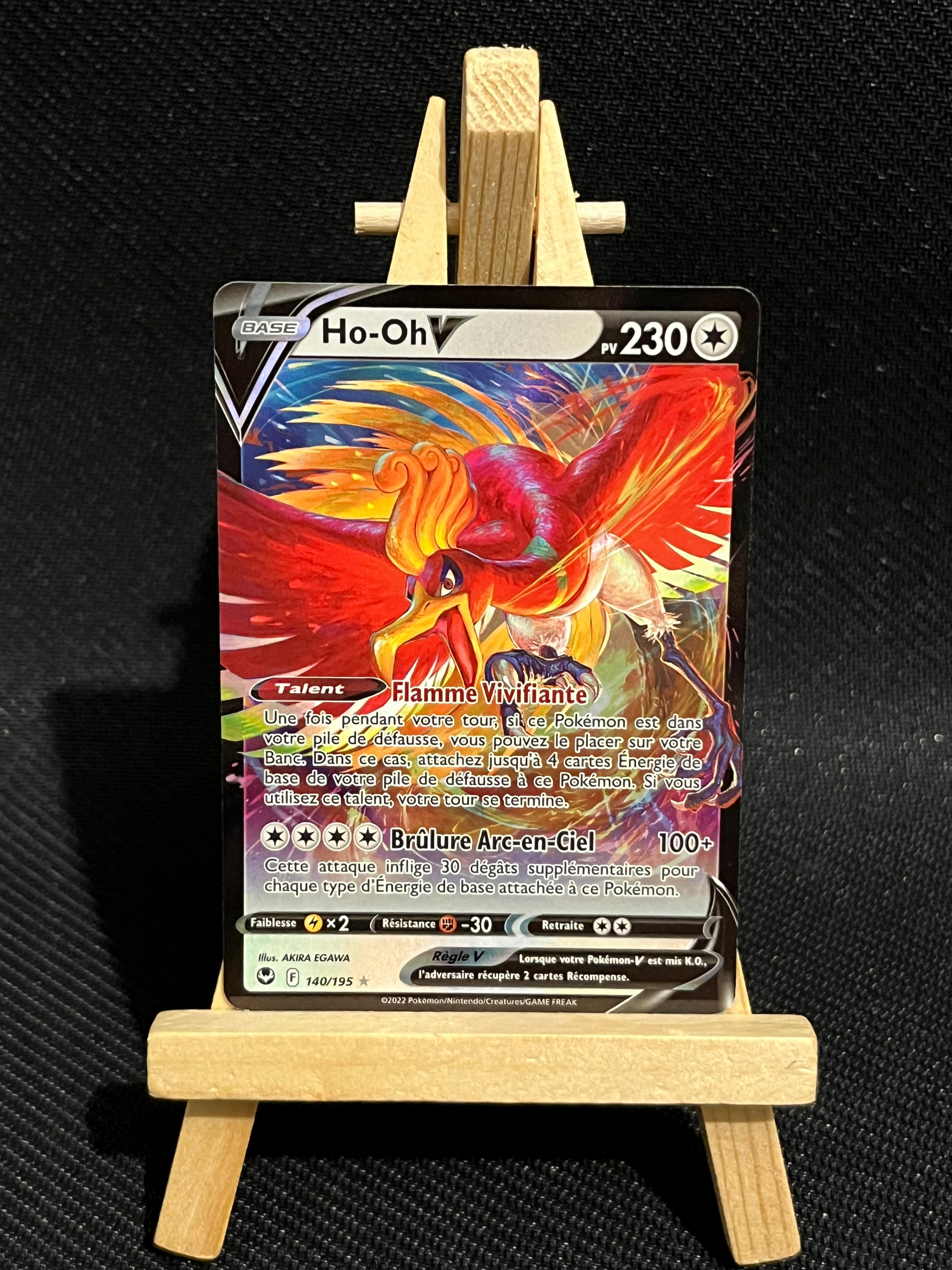 Ho-Oh V 140/195 - Tempête Argentée 🇫🇷 NM