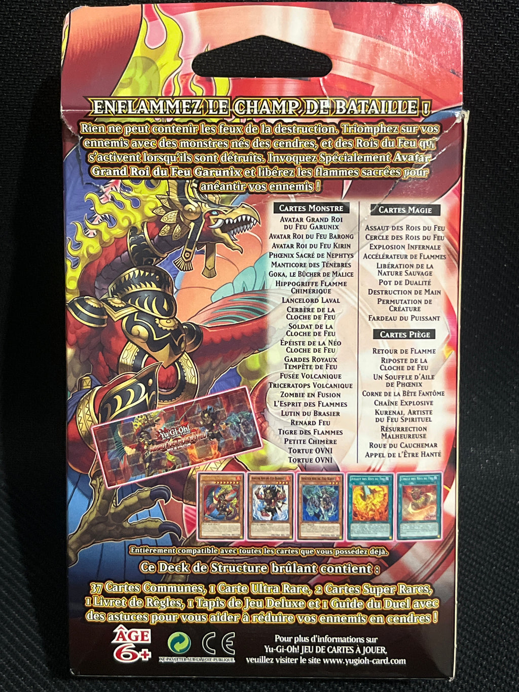 Yu-Gi-Oh! - Deck Assaut des Rois du feux 1er Édition 🇫🇷