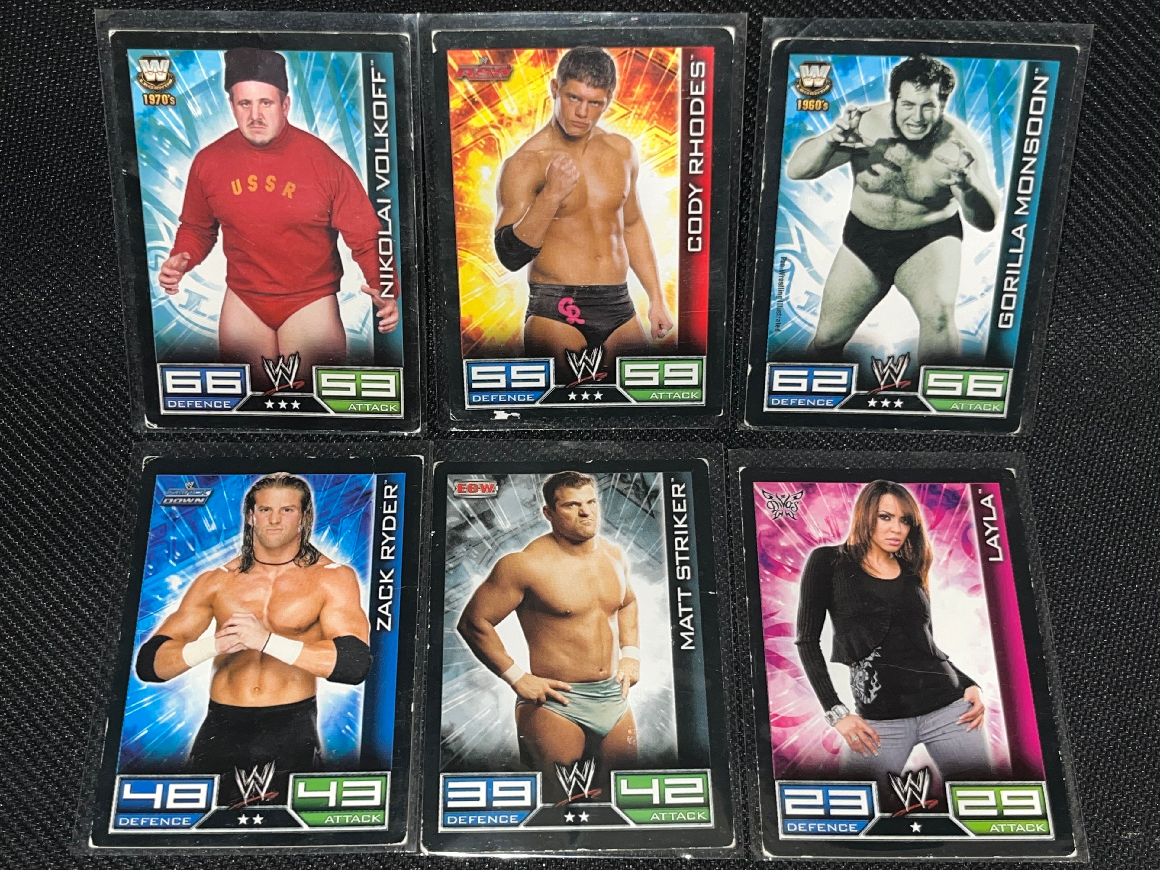 Topps Slam Attax - Lot 38 cartes 🇫🇷