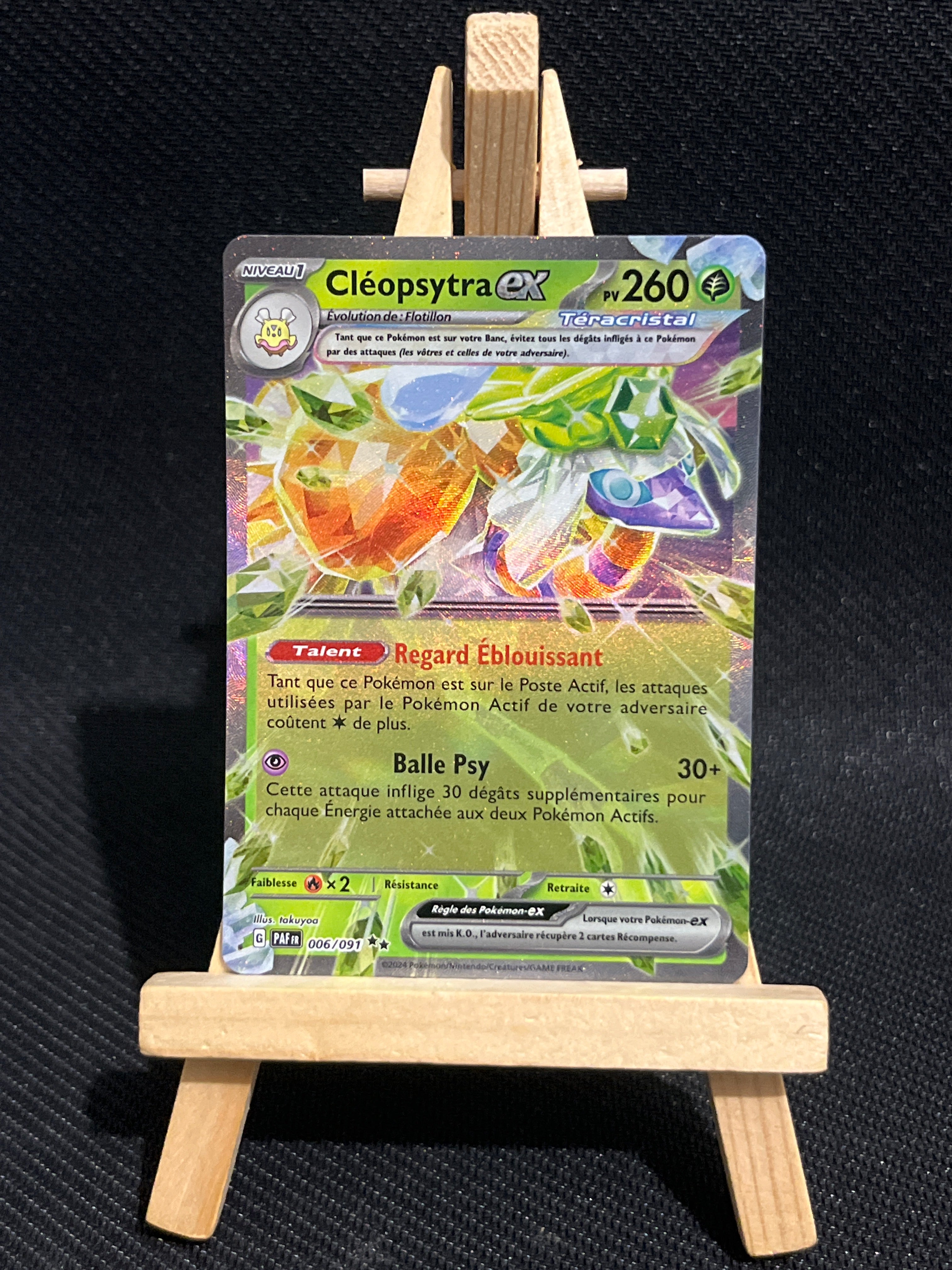 Cléopsytra EX 6/91 - Destinées de Paldea 🇫🇷 NM