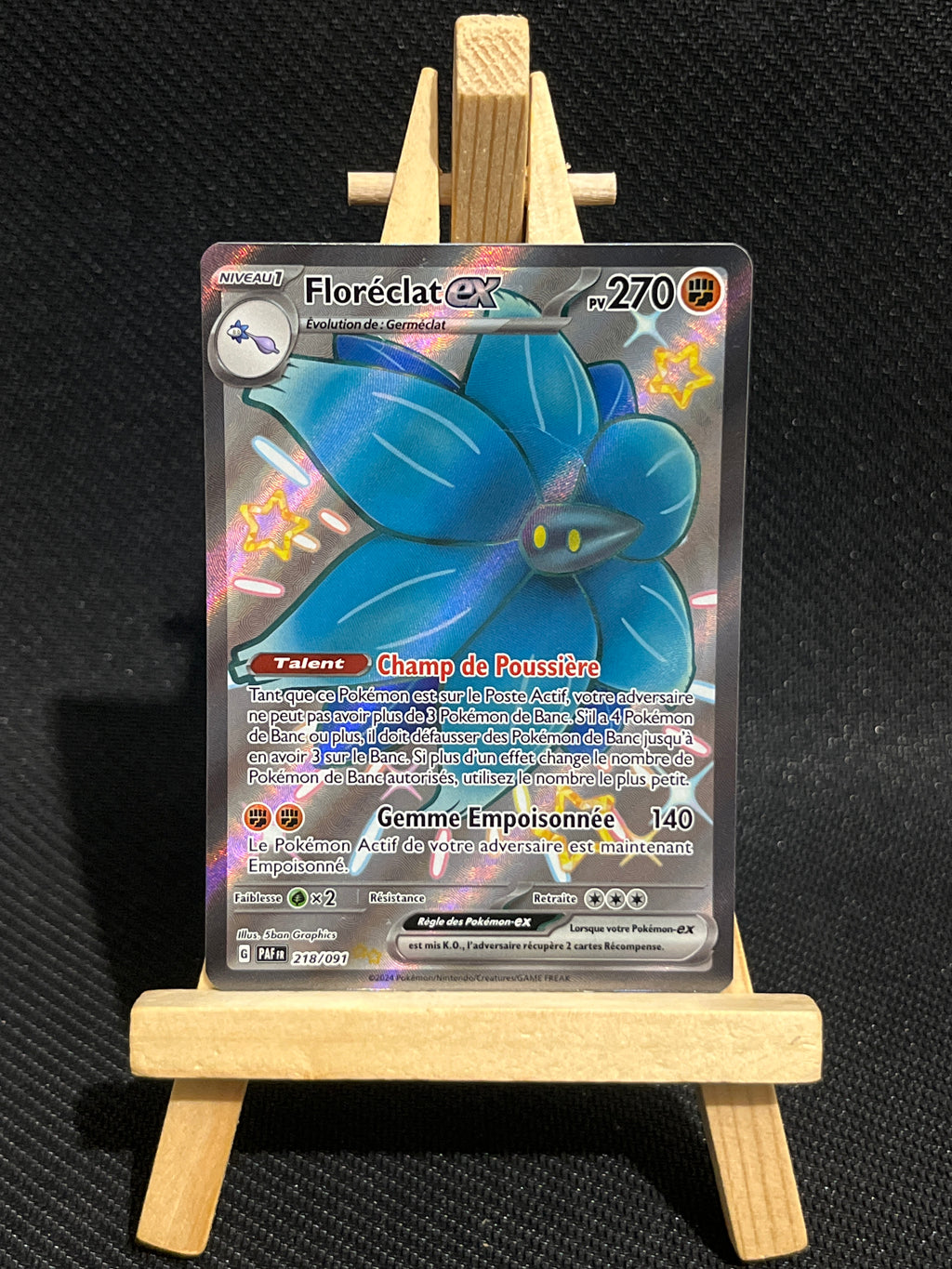 Foréclat EX 218/91 - Destinées de Paldea 🇫🇷 NM