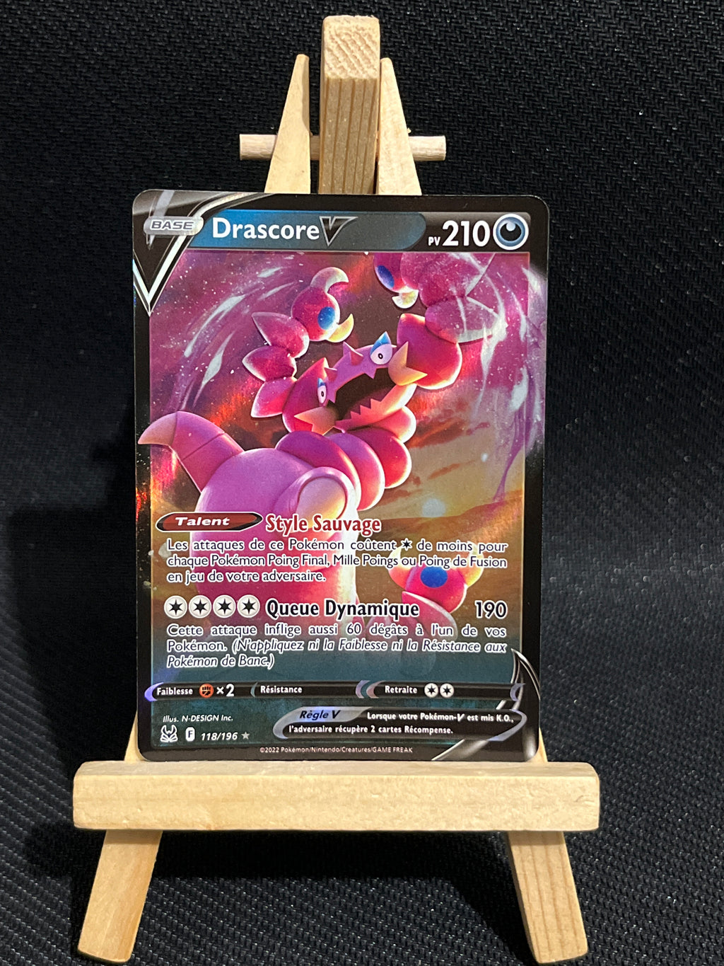 Drascore V 118/196 - Origine Perdu 🇫🇷 NM