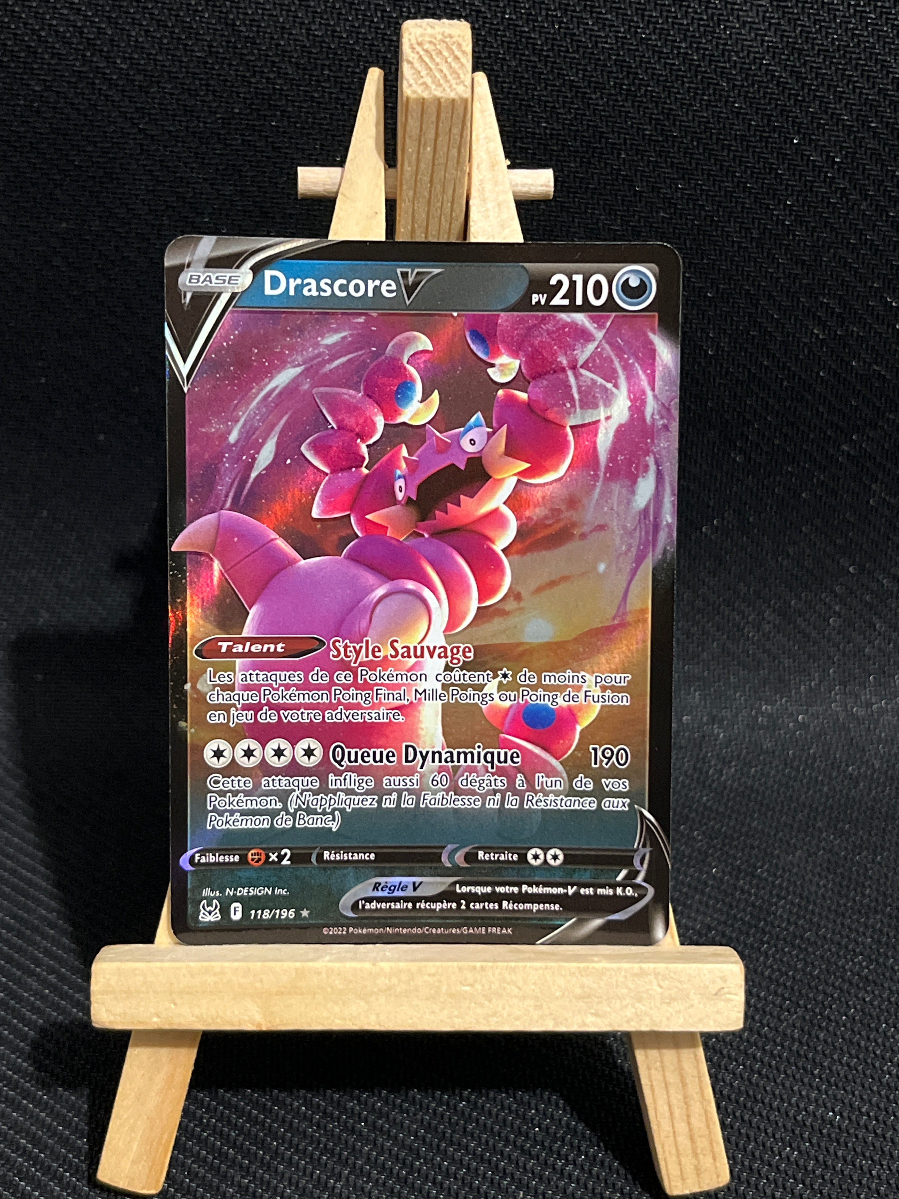 Drascore V 118/196 - Origine Perdu 🇫🇷 NM