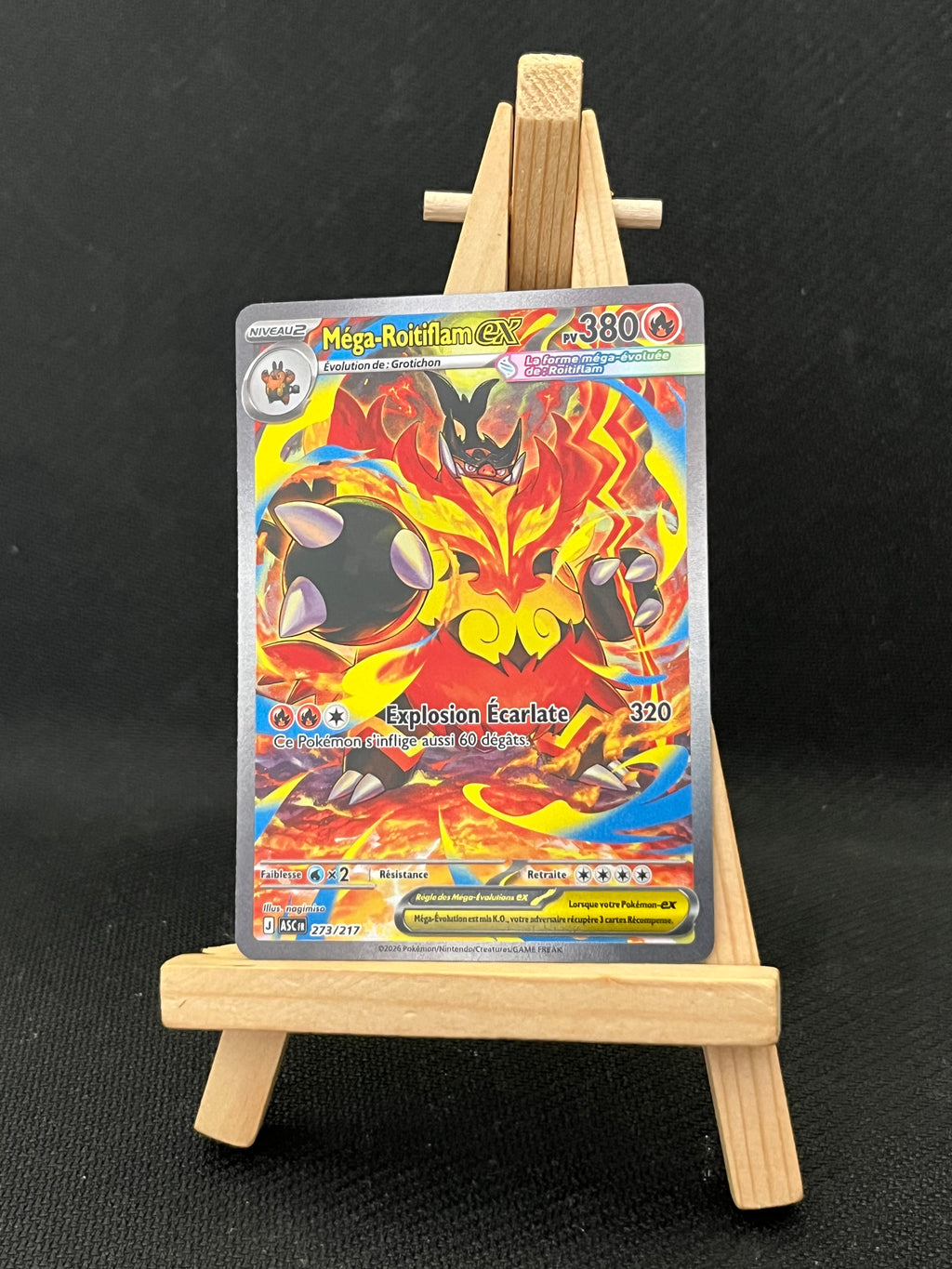 Mega Roitiflam ex 273/217 nm
Héros Transcendants