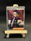 Carte ordre du boss FA nm 256/217