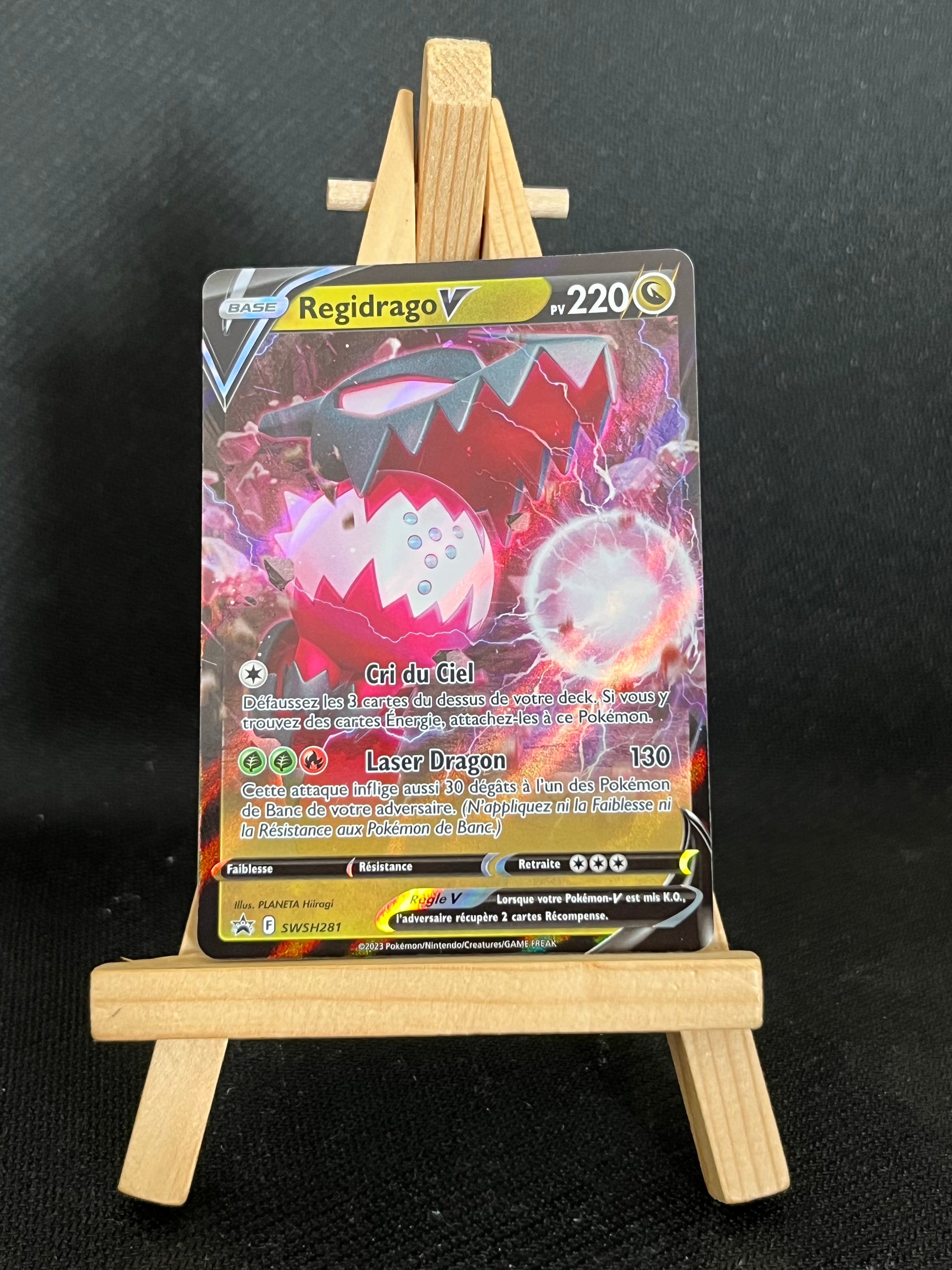 Regidrago V SWSH 281 promo nm