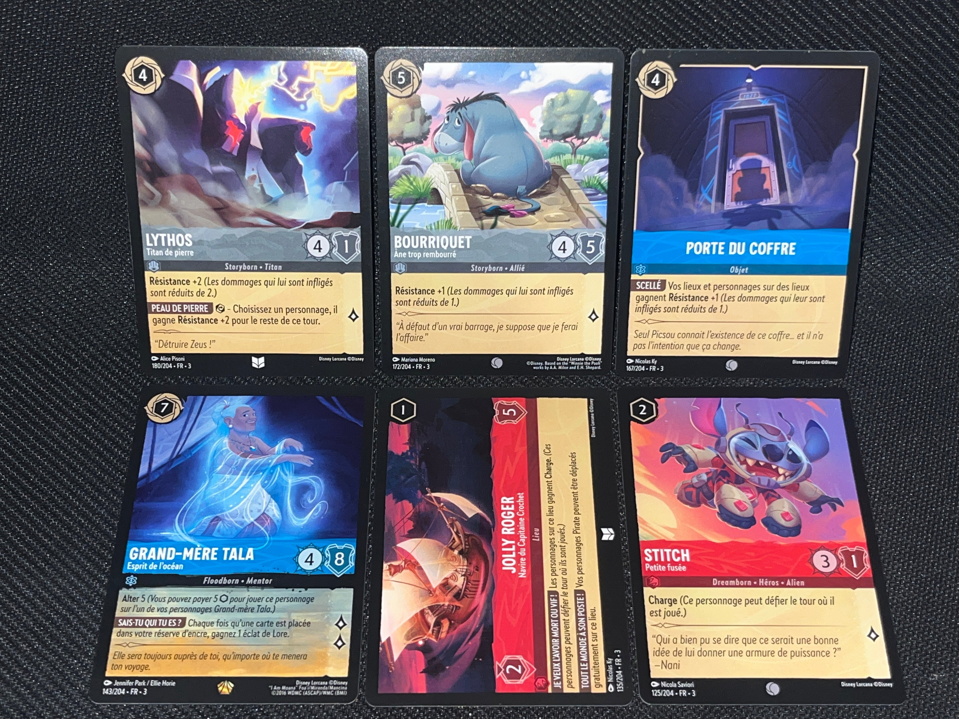 Lorcana - Lot 12 cartes 🇫🇷