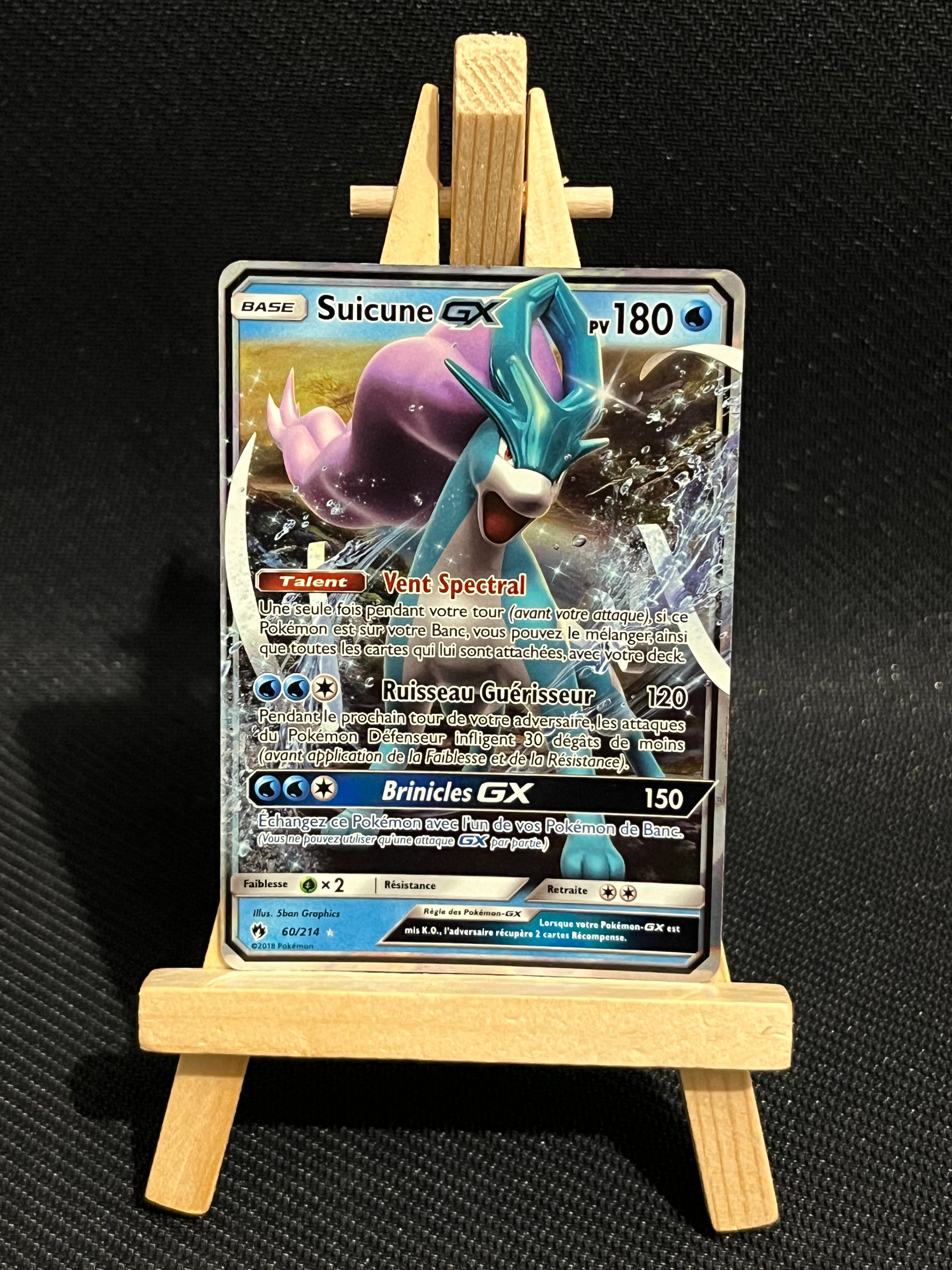Suicune GX 60/214 - Tonnerre Perdu 🇫🇷 NM