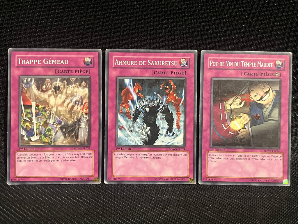 Yu-Gi-Oh! - Lot SDWS 🇫🇷