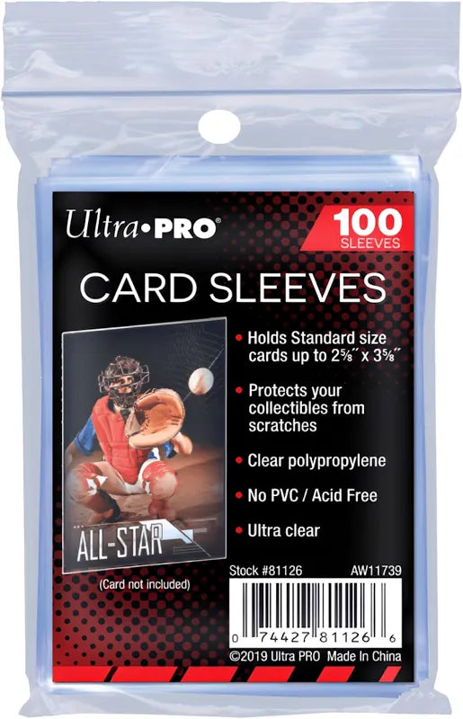 Ultra pro 100 card sleeves standard penny sleeves