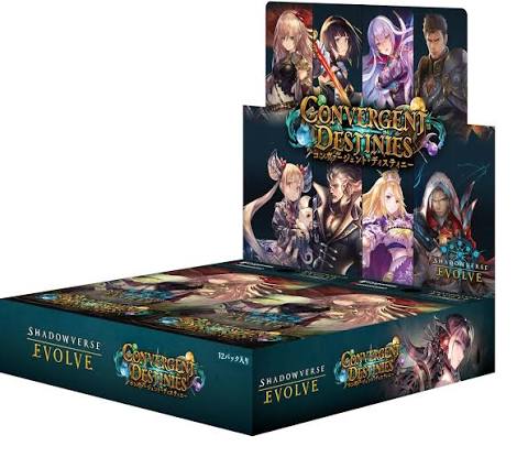 Display shadowverse evolve BP17 Convergent Destinies EN