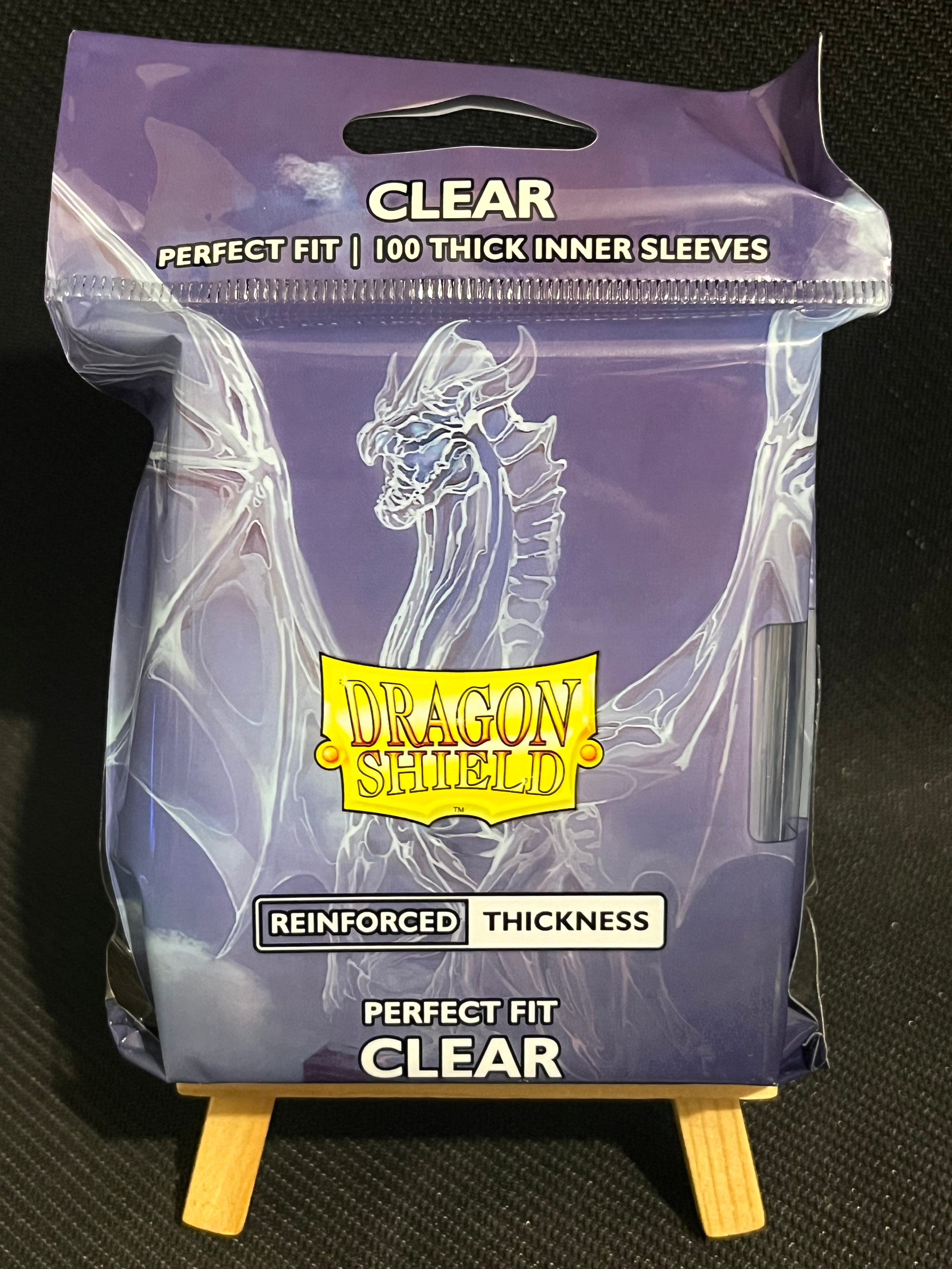 Dragon Shield - 100 sleeves perfection Fit épaisses Transparentes