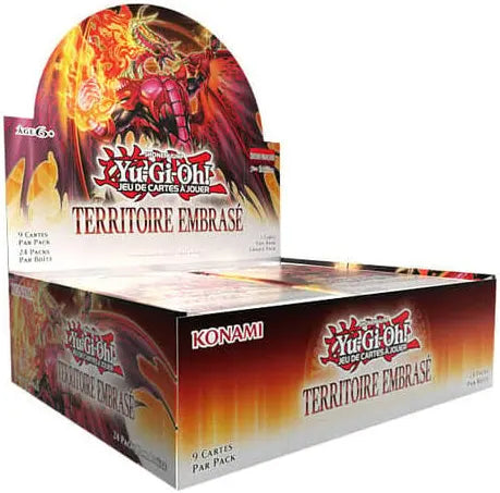 Display yu gi oh territoire embrasé