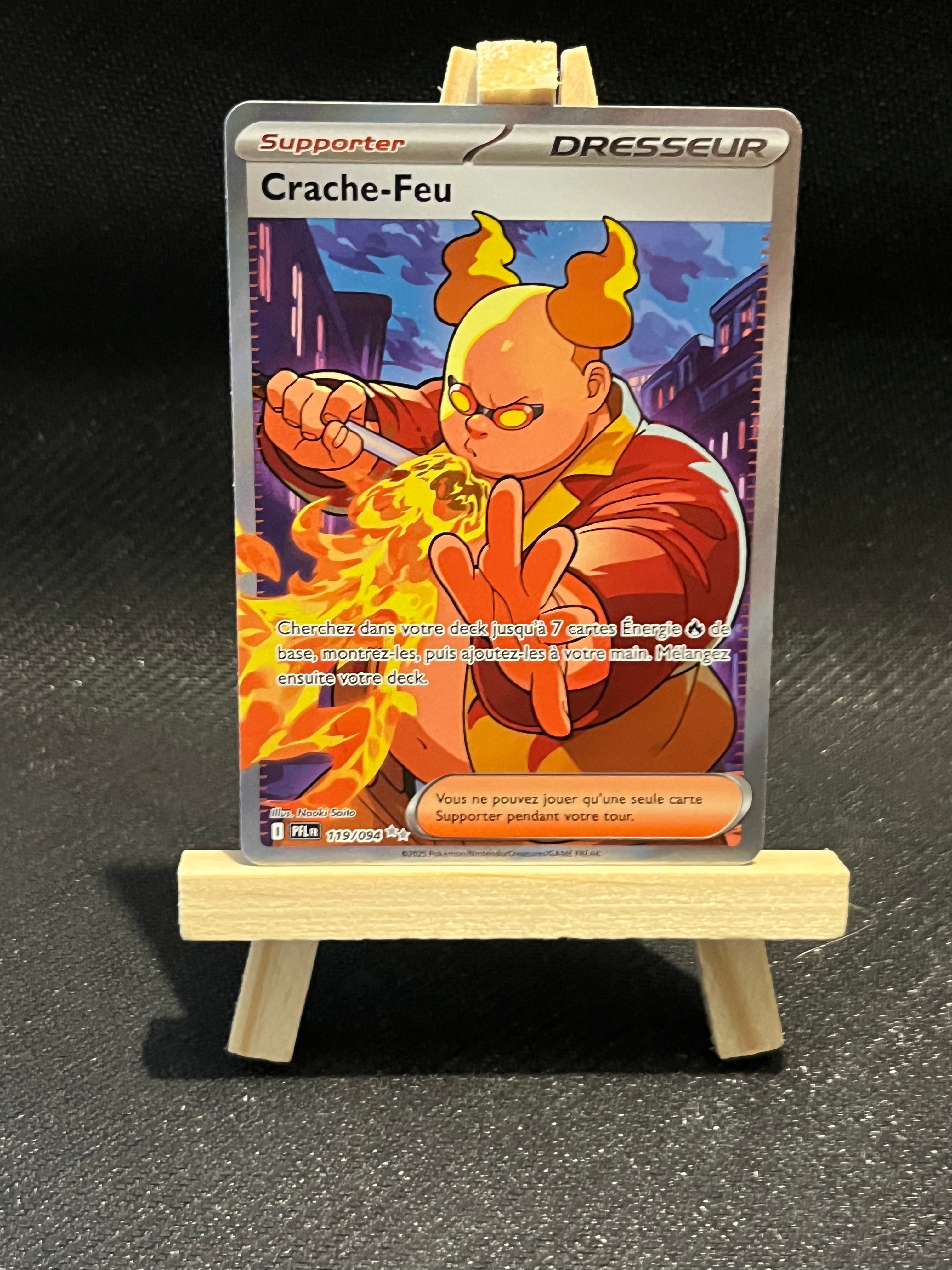 Carte Pokémon Crache-Feu PFL 119/217 nm 🇫🇷