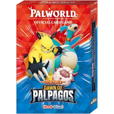 Palworld OCG - Trial Deck Red-Blue-
Dawn of Palpagos ENGLISH