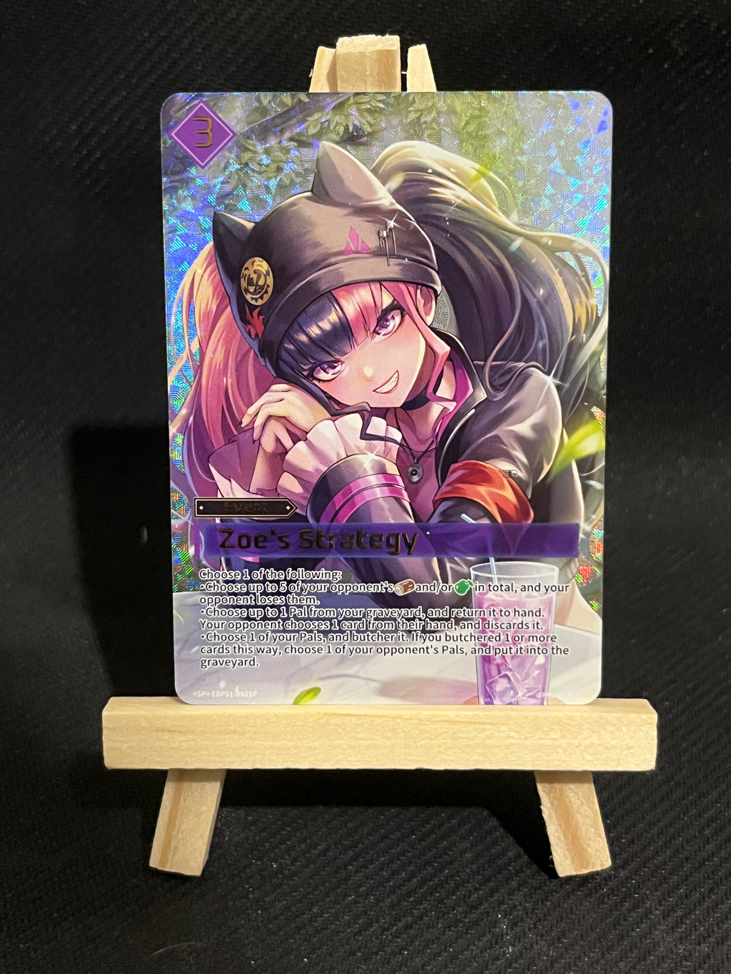 Carte palworld down of palgados zoe ´s strategy sp nm english