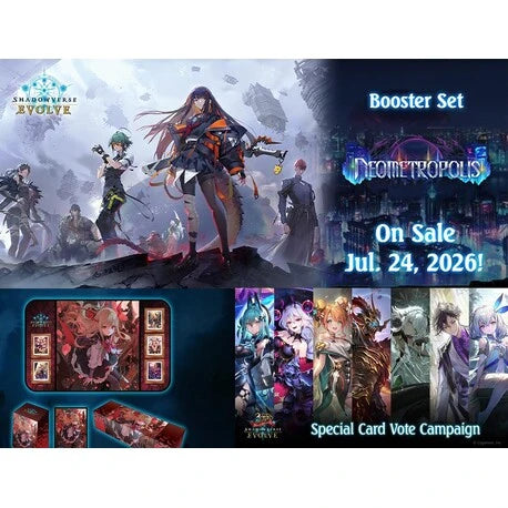 Shadowverse Evolve - Boîte de 12 Boosters Neometropolis english