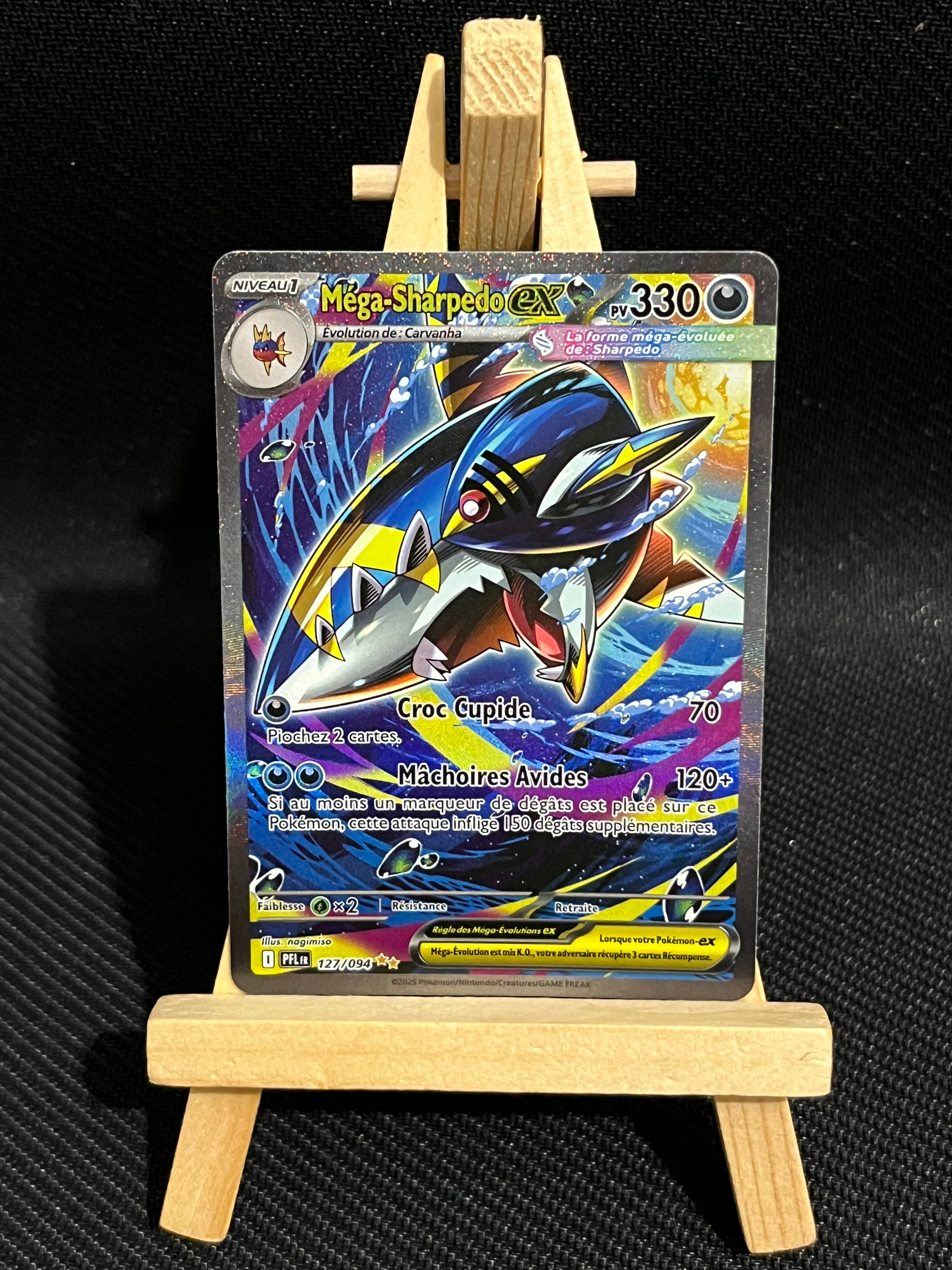 Méga-Sharpedo Ex - 127/094 - ME2 🇫🇷 [MINT]