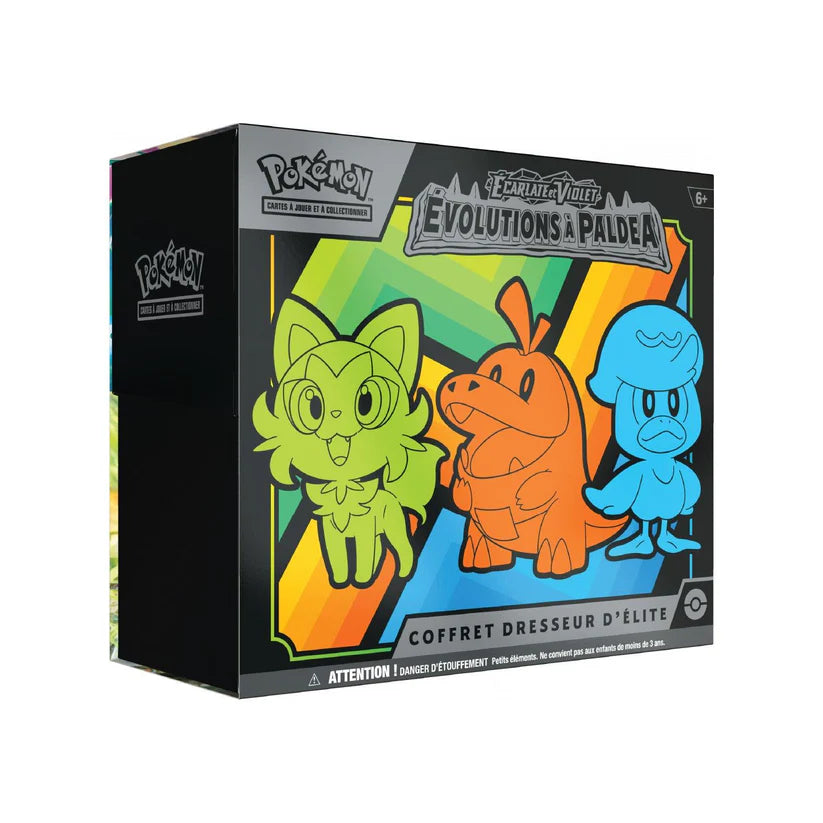 Coffret Dresseur d'Élite Pokémon Évolutions à Paldea (EV2) 🇫🇷
