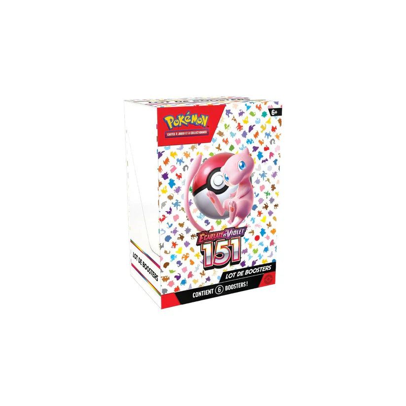Lot de 6 boosters Pokémon 151 (EV3.5) 🇫🇷