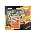 Tripack Collection avec pin's Pokémon Zénith Suprême (EB12.5) Pyrobut 🇫🇷