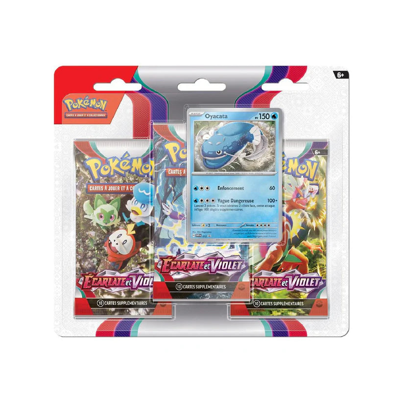 Tripack Pokémon Écarlate et Violet (EV1) Oyacata 🇫🇷